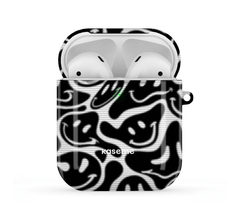 Dystopia Black AirPods Case