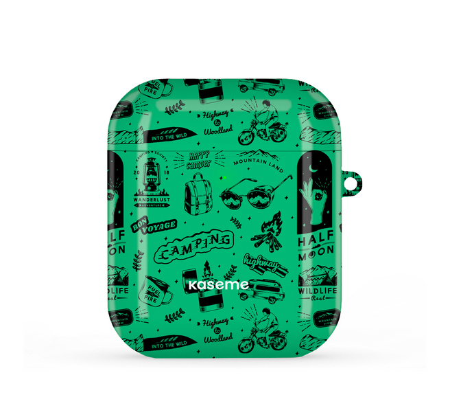 Escapade Green AirPods Case