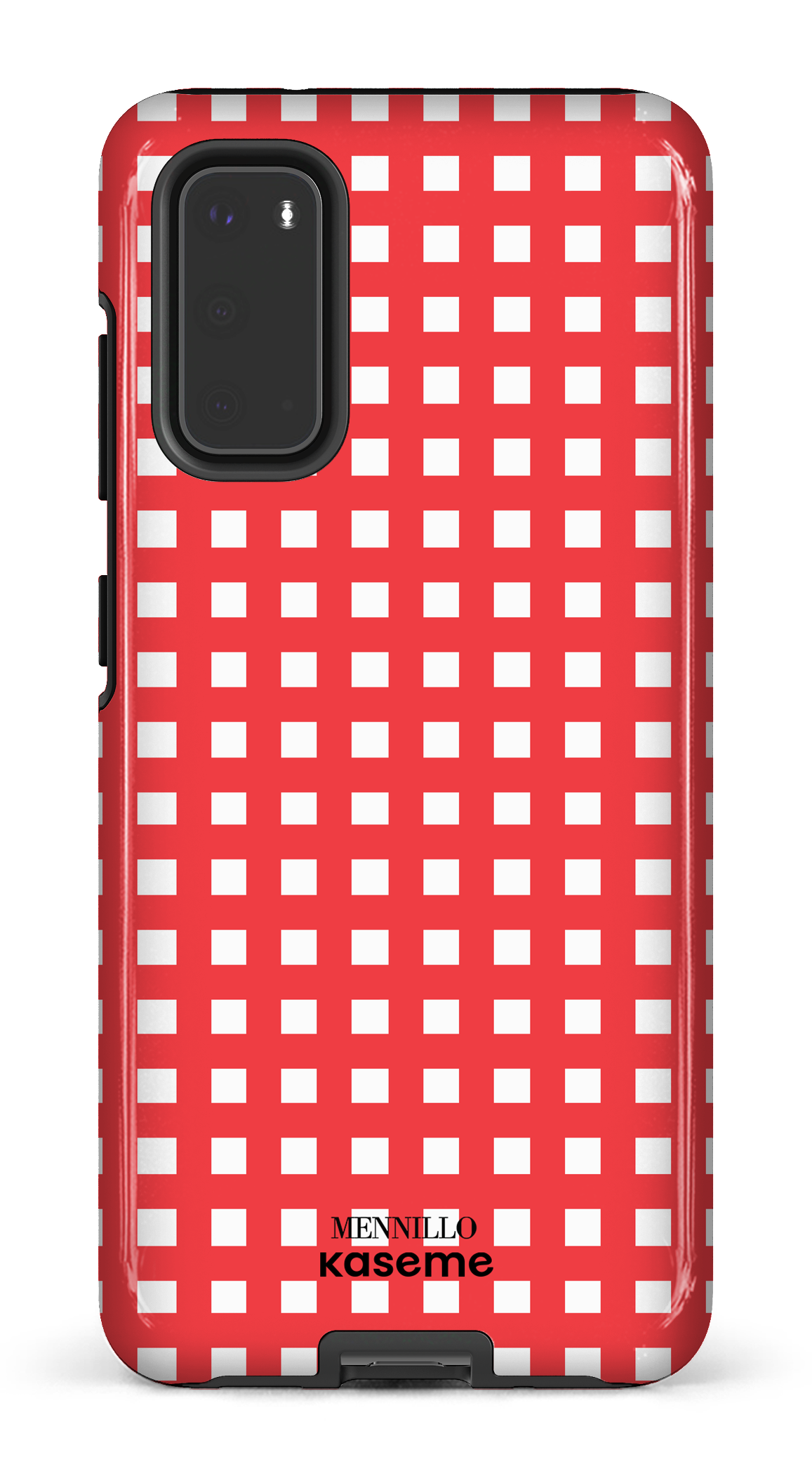 Galaxy S20 Tough Chekered Red -