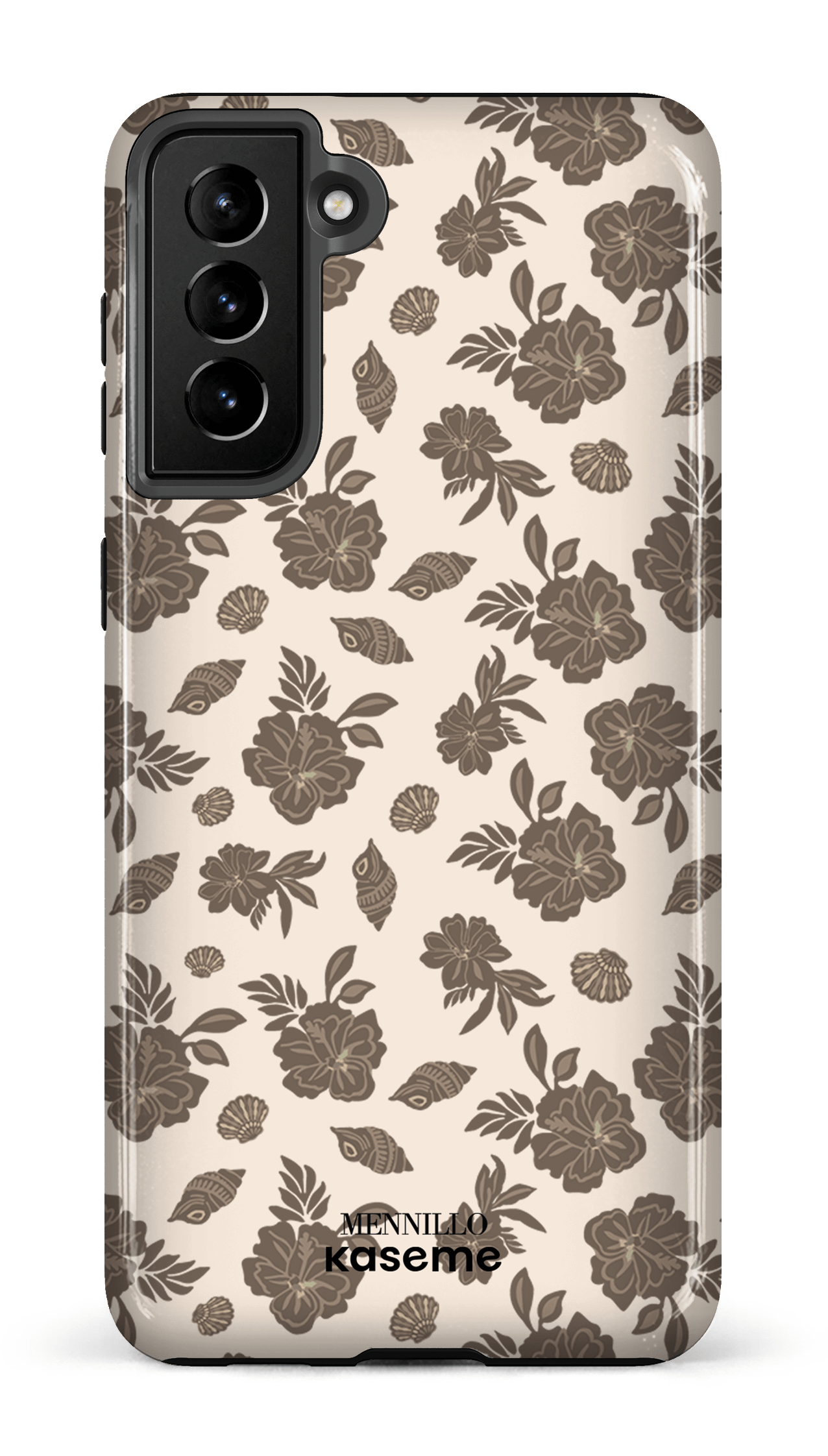 Galaxy S21 Plus Tough Floral Brown -