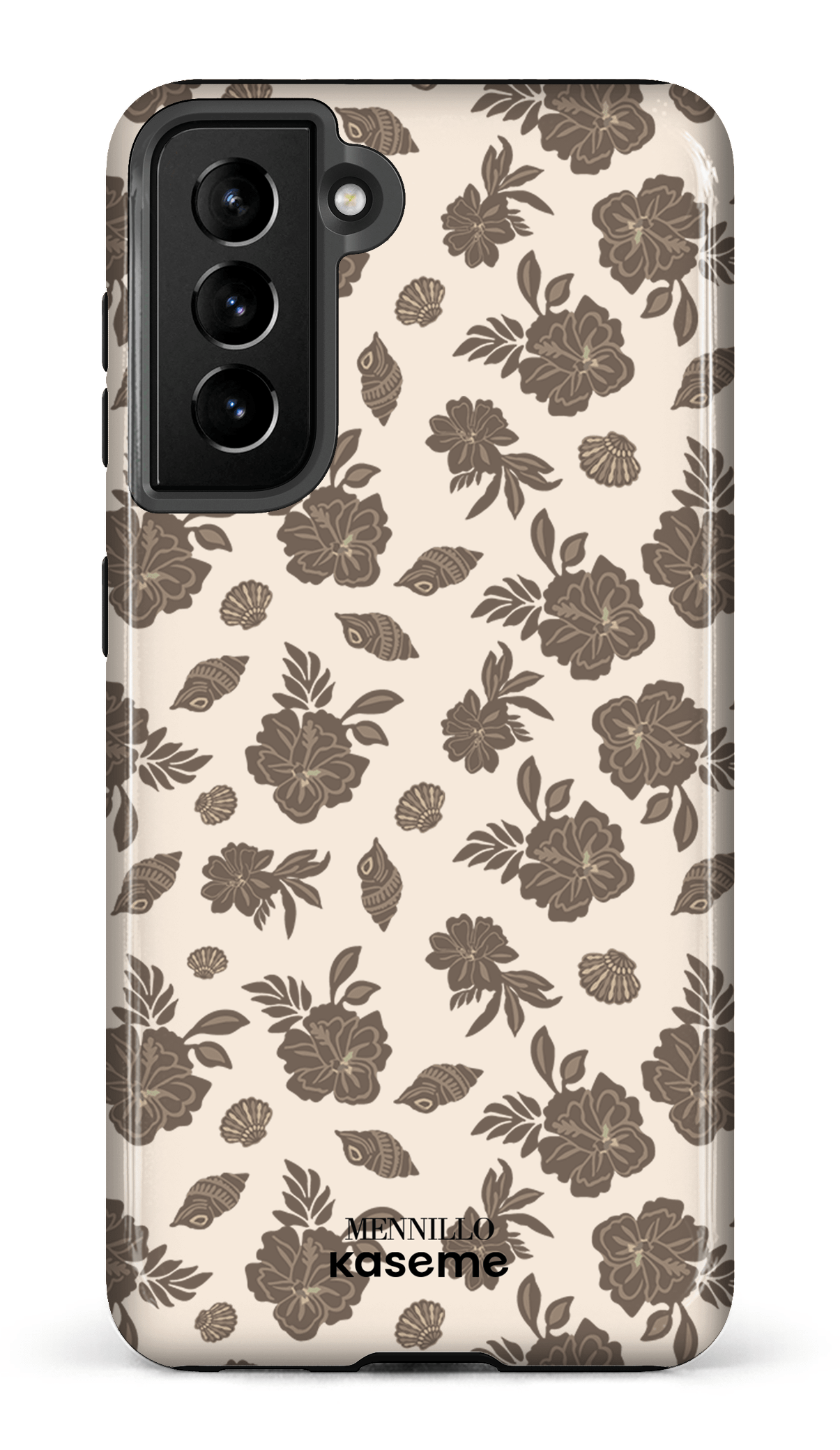 Galaxy S21 Tough Floral Brown -