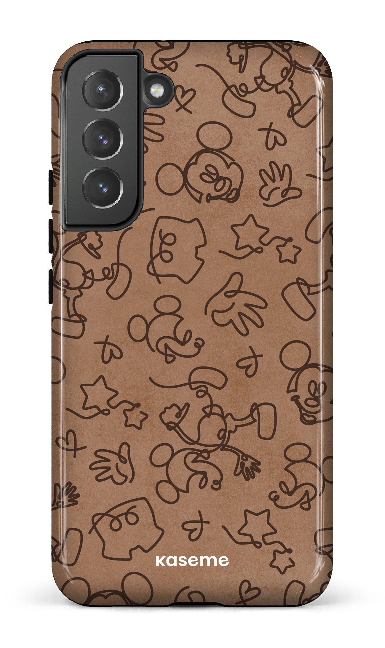 Galaxy S22 Plus Tough Doodle Mocha -