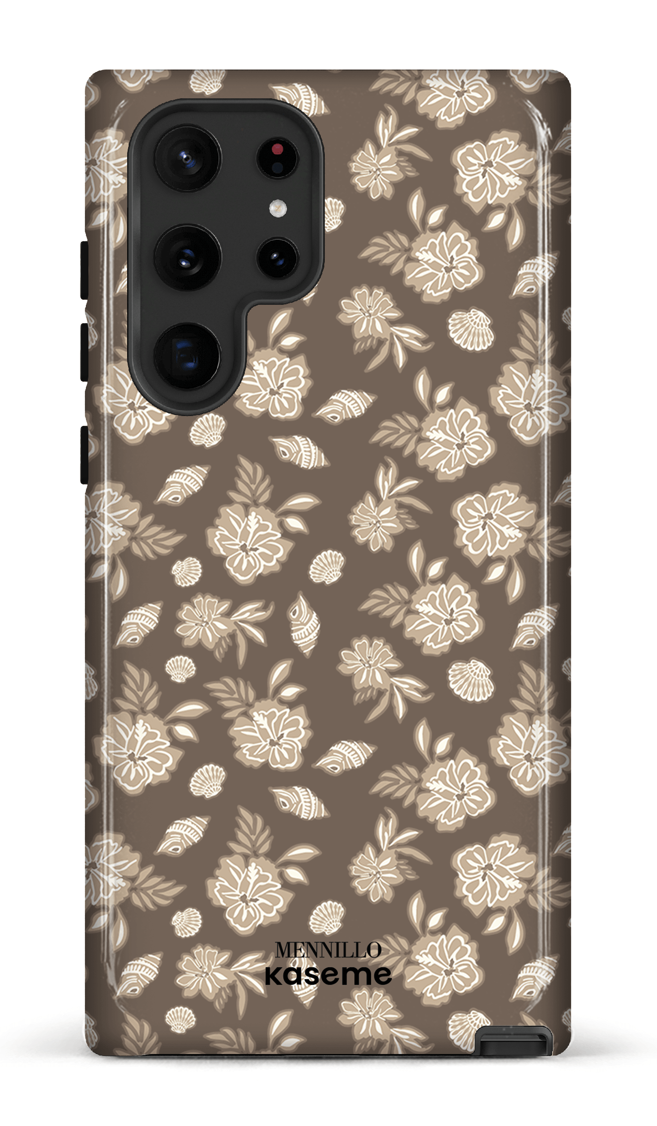 Galaxy S22 Ultra Tough Floral Cream -