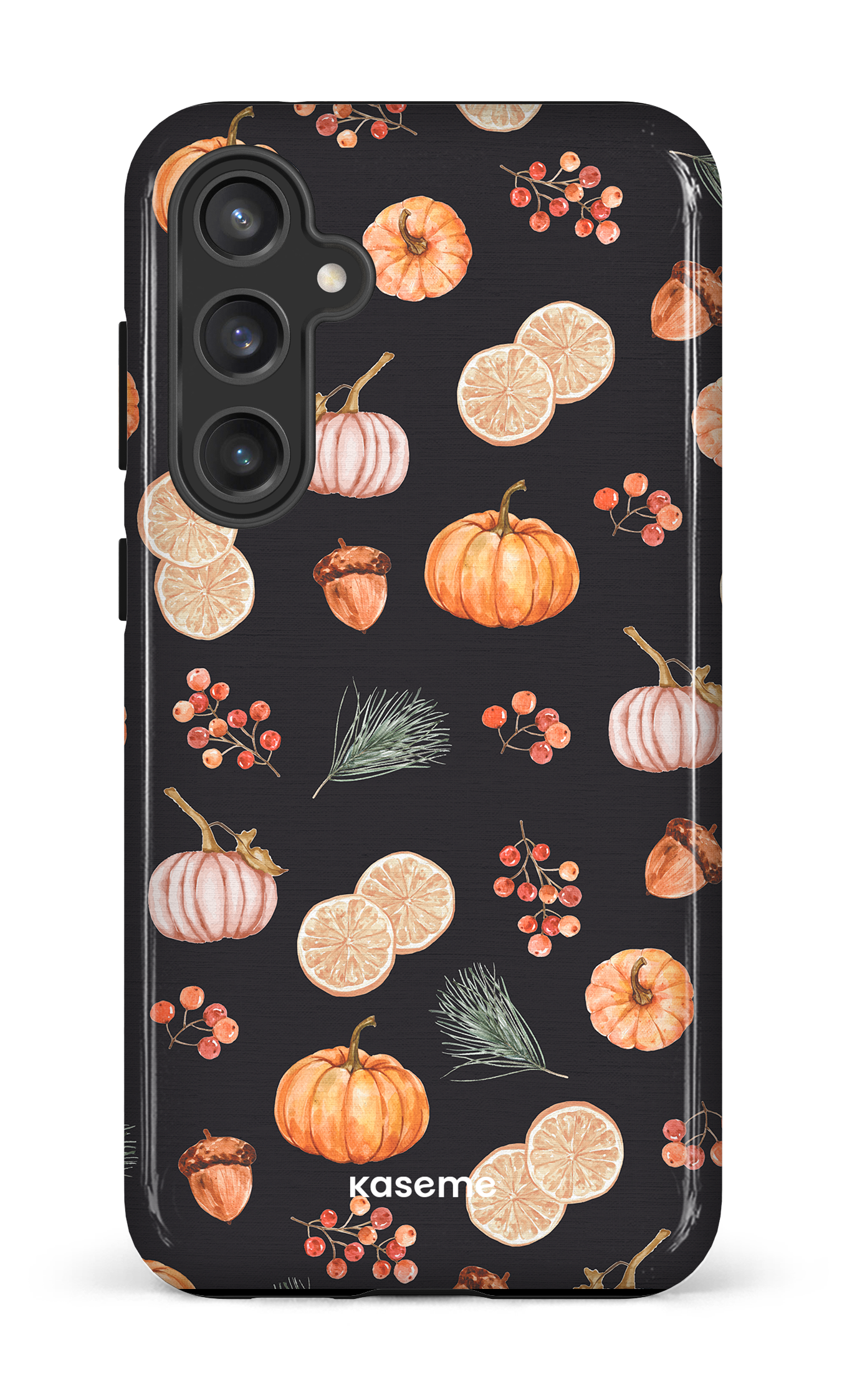 Galaxy S23 FE Tough Pumpkin Garden Black -