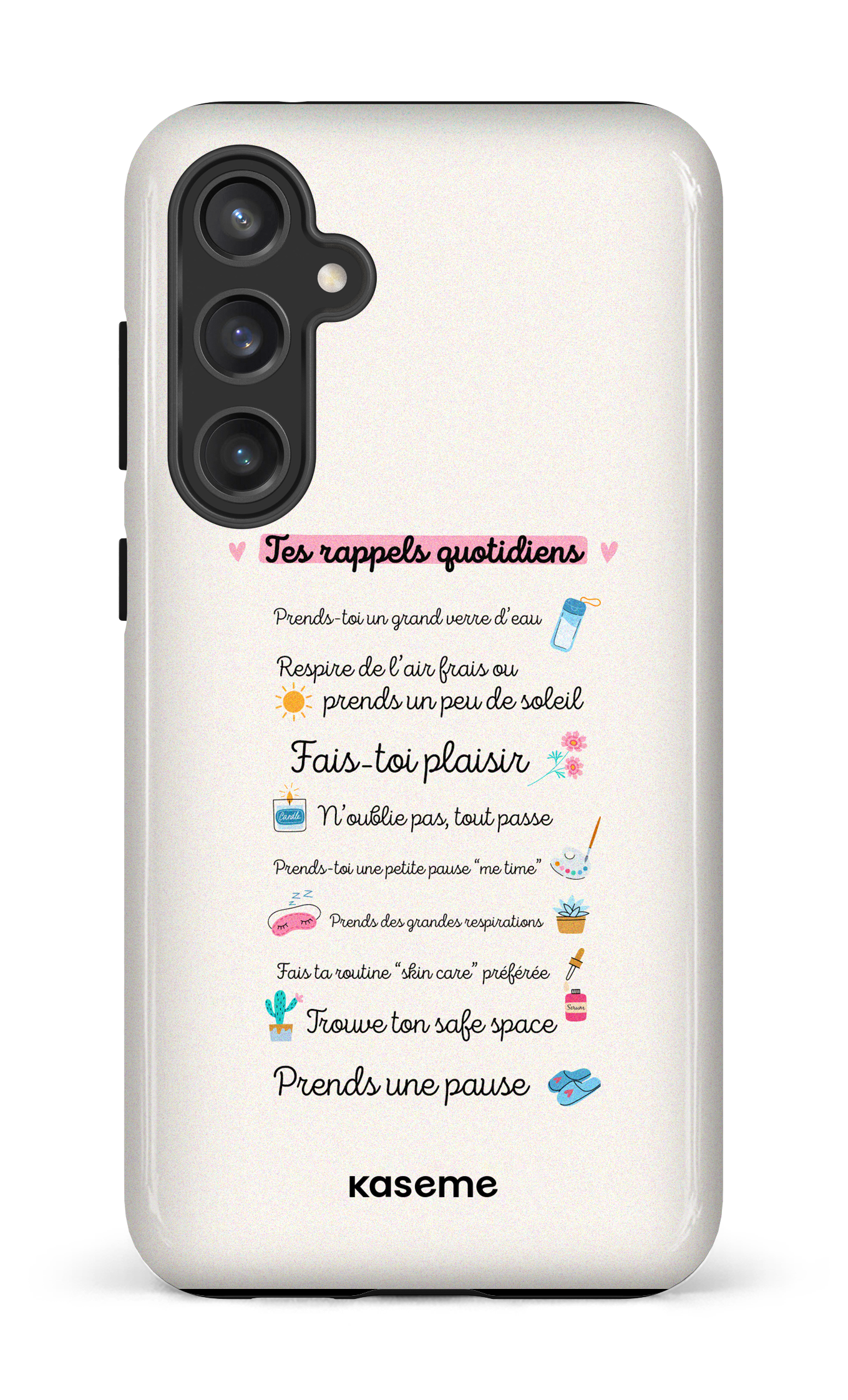 Galaxy S23 FE Tough Tes rappels quotidiens -