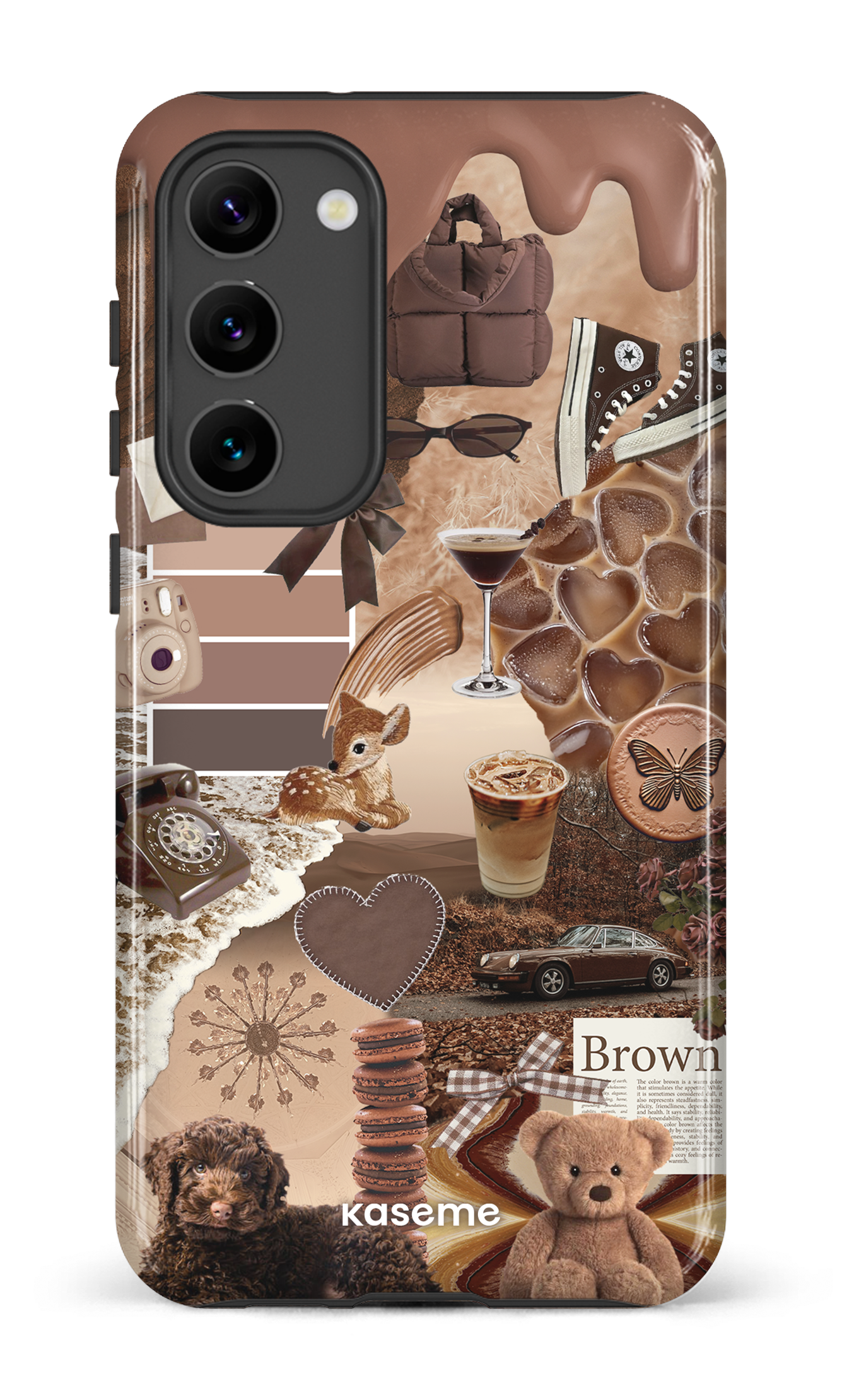 Galaxy S23 Plus Tough Gloss Mocha Muse -