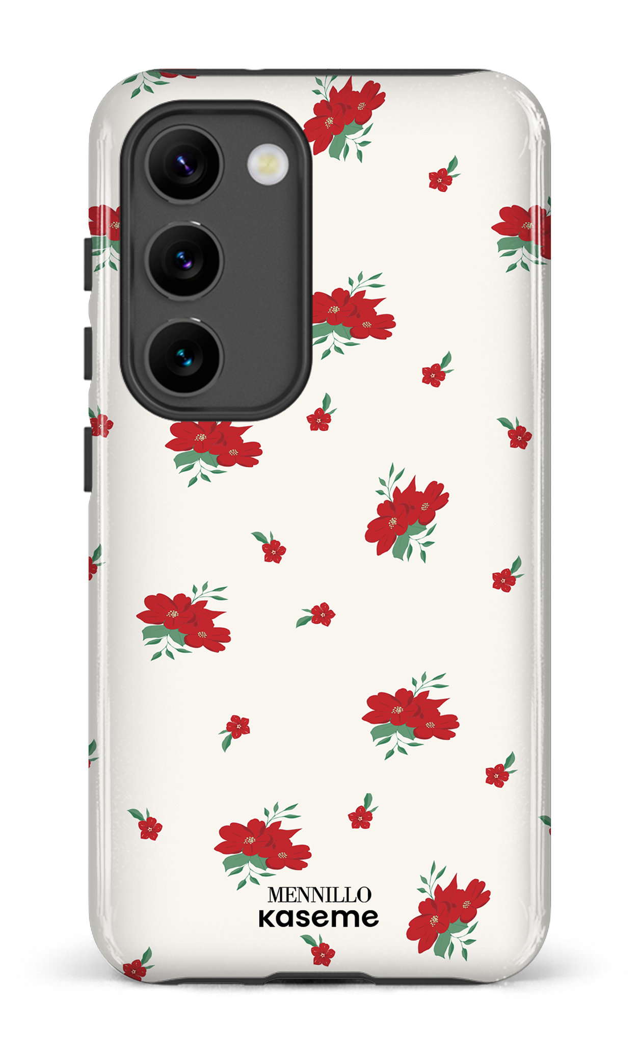 Galaxy S23 Tough Gloss Floral White -