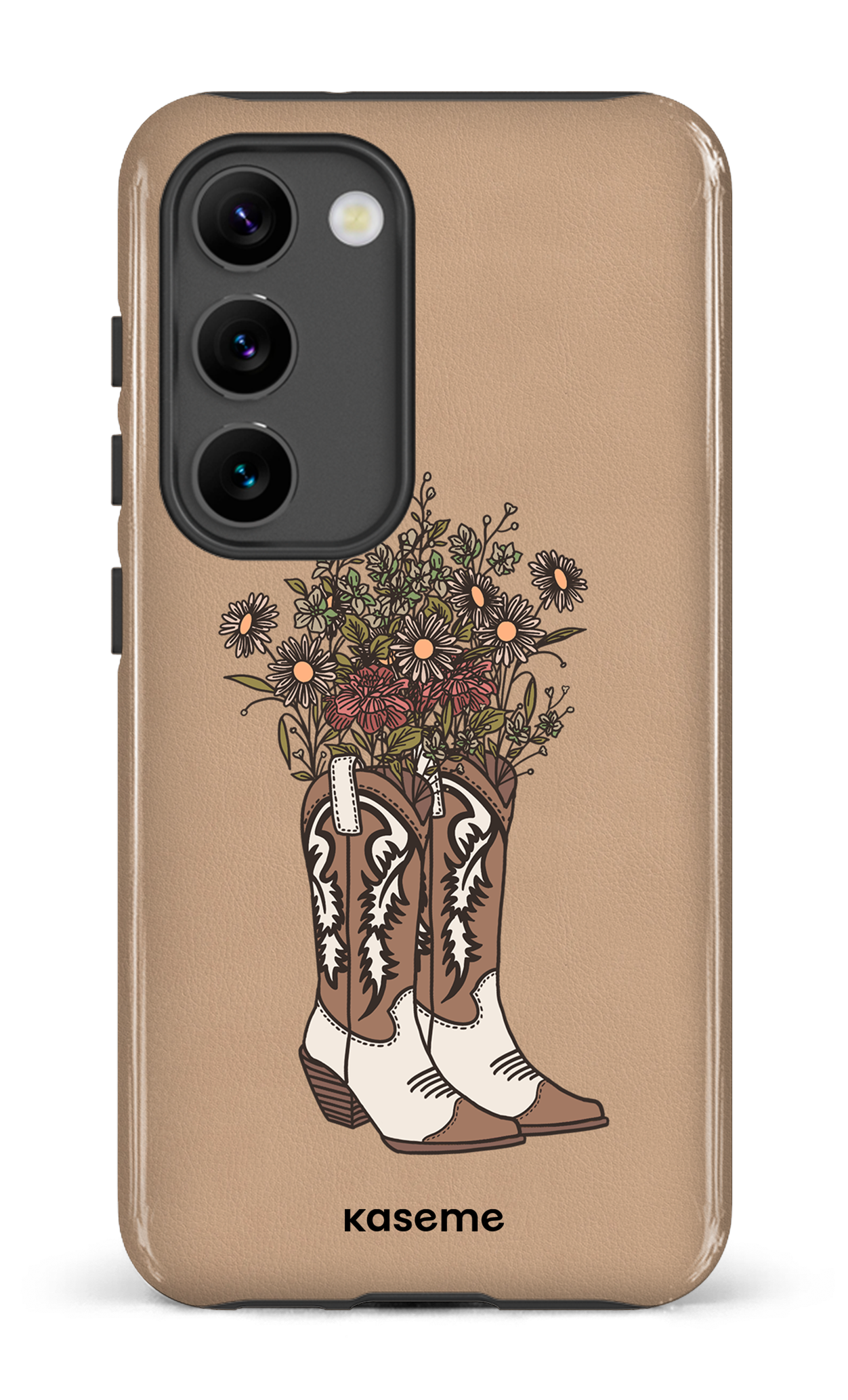 Galaxy S23 Tough Gloss Howdy Mocha -