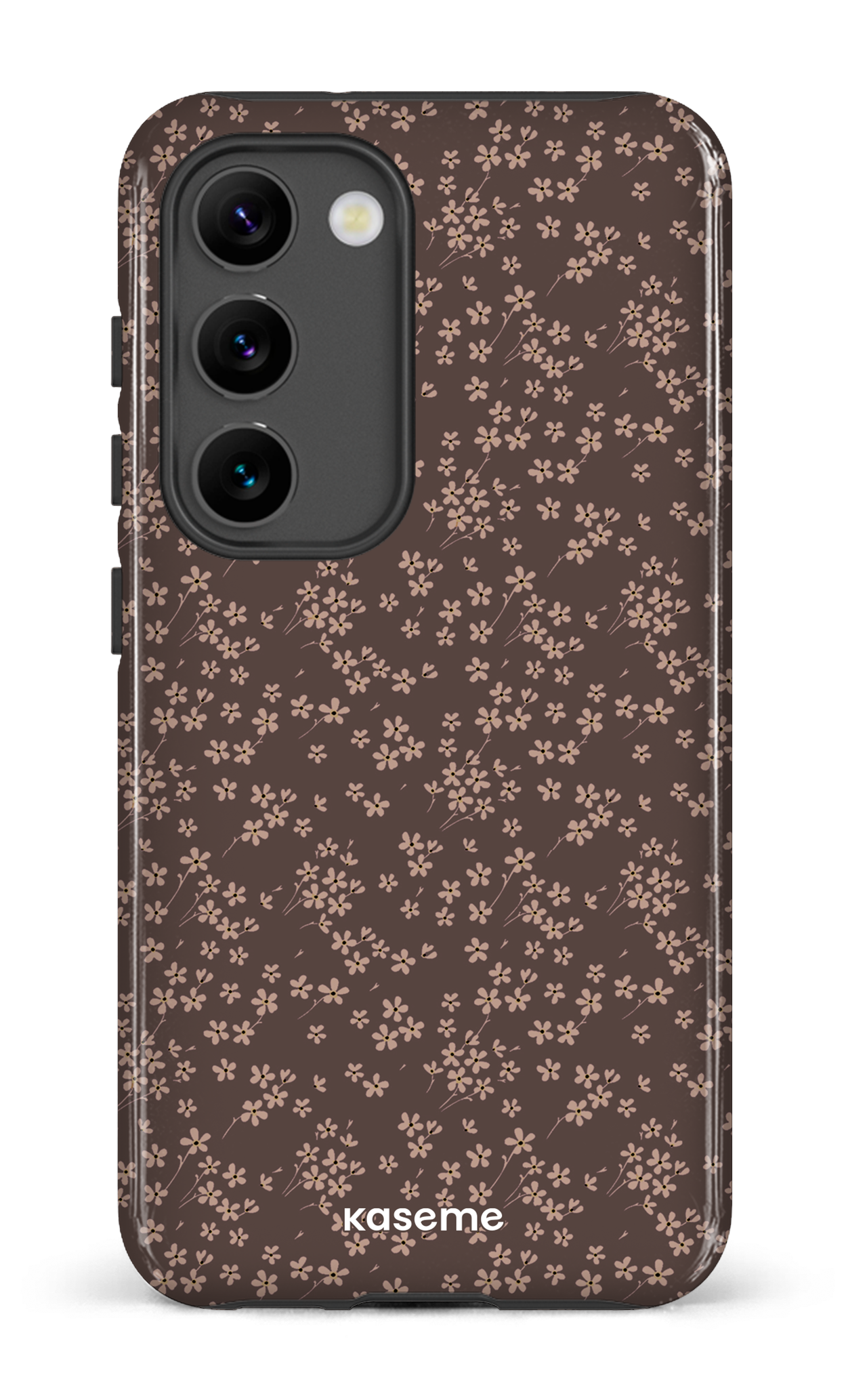 Galaxy S23 Tough Gloss Posy Mocha -