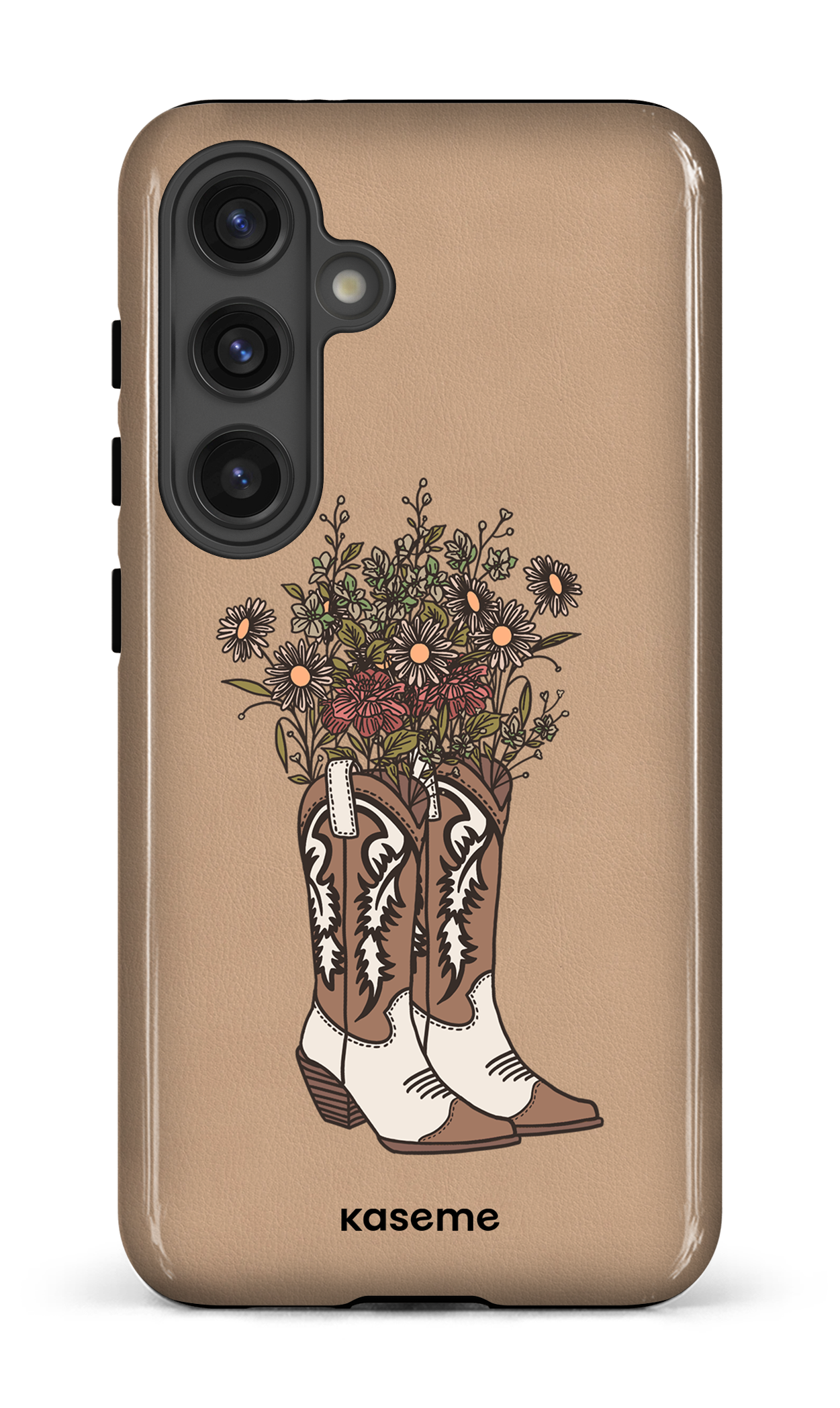 Galaxy S24 Tough (Gloss) Howdy Mocha -