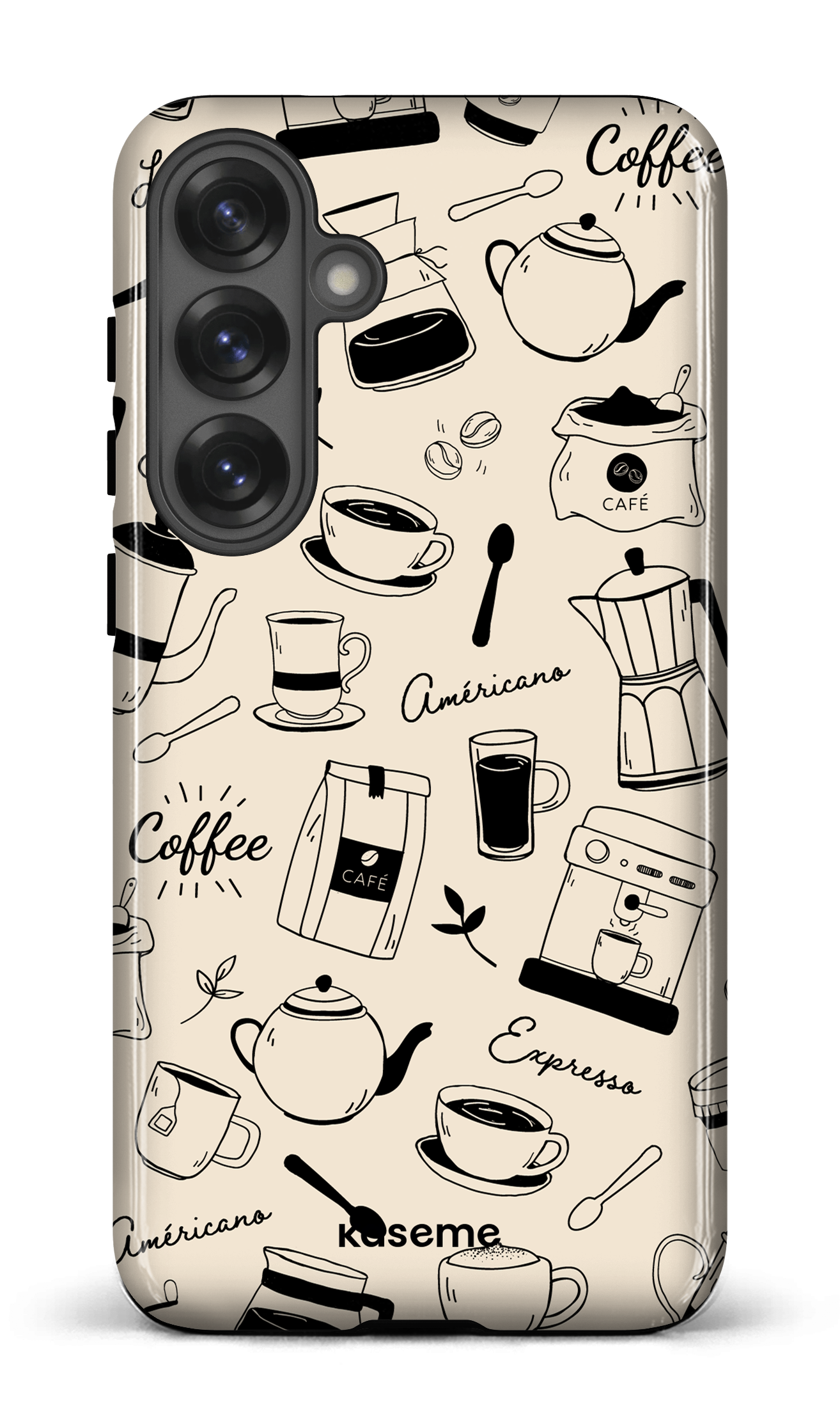 Galaxy S25 Plus Tough (Gloss) Espresso -