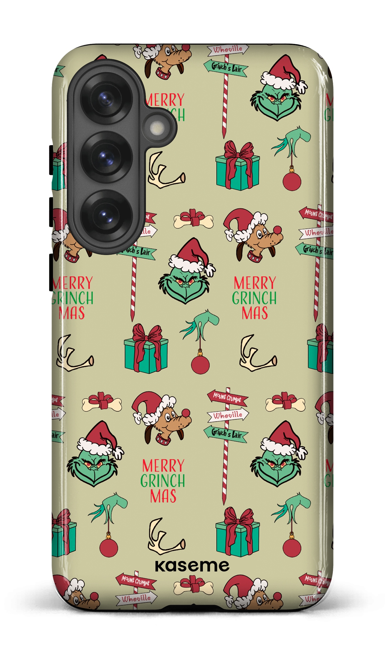 Galaxy S25 Plus Tough (Gloss) Grinchmas -