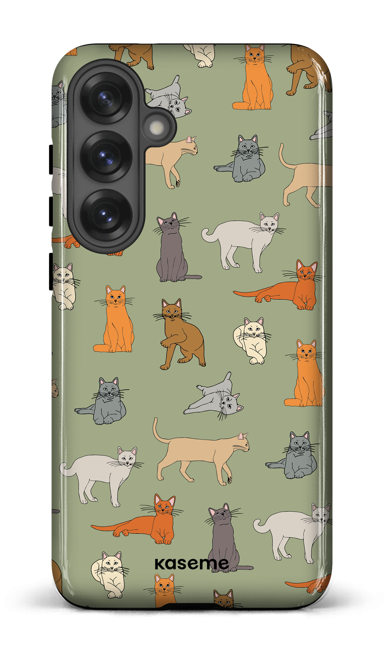 Galaxy S25 Plus Tough (Gloss) Kitty green -