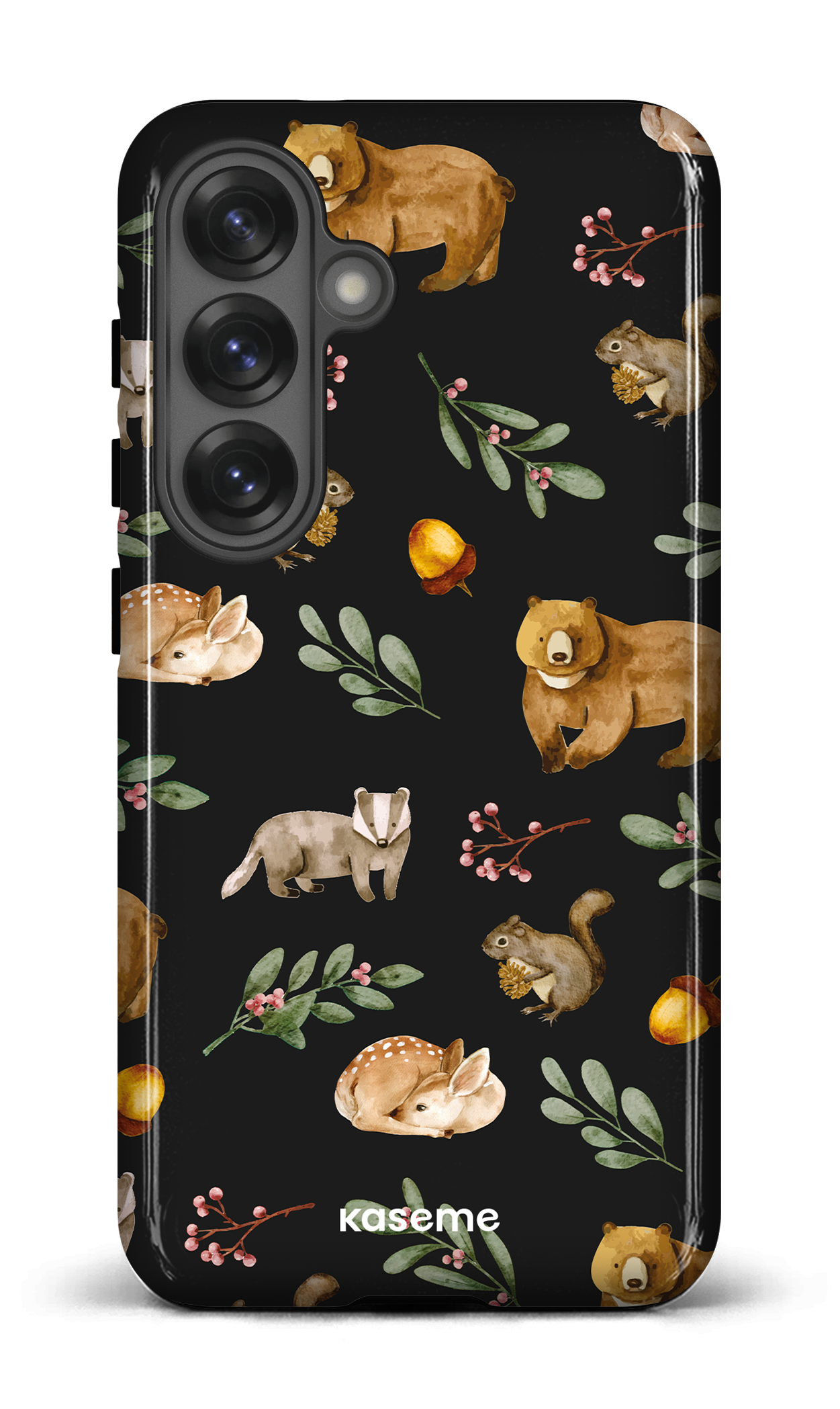 Galaxy S25 Tough (Gloss) Furry Forest -