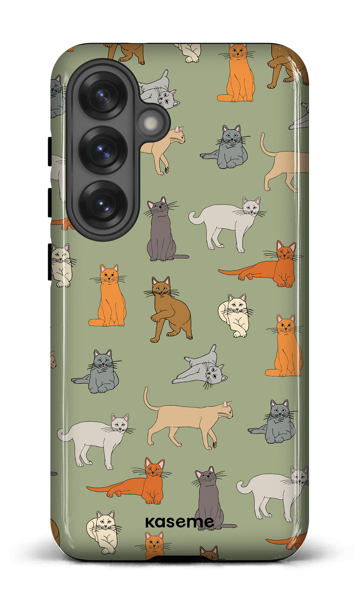 Galaxy S25 Tough (Gloss) Kitty green -