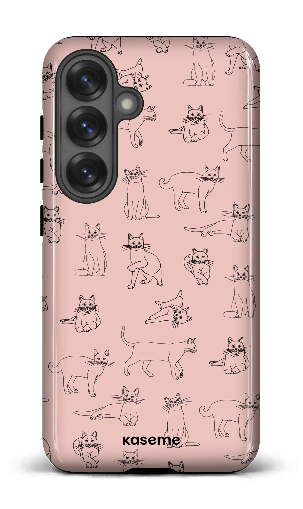 Galaxy S25 Tough (Gloss) Kitty pink -