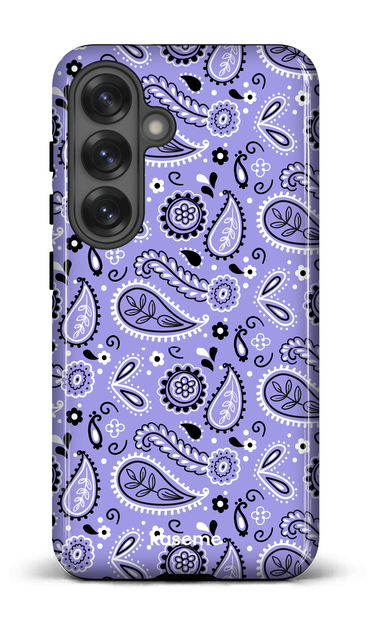 Galaxy S25 Tough (Gloss) Paisley Purple -