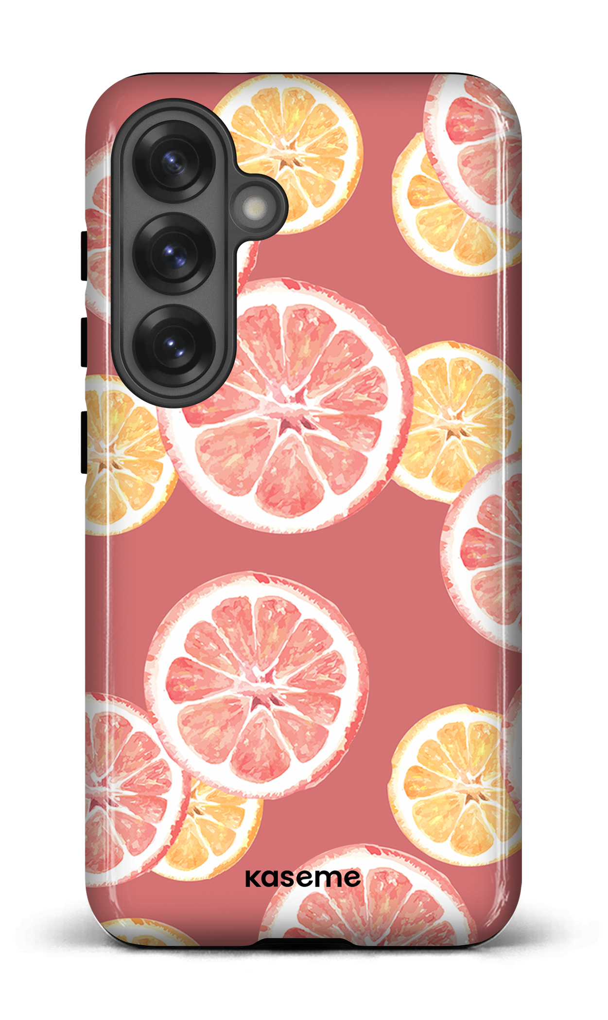 Galaxy S25 Tough (Gloss) Pink lemonade raspberry -