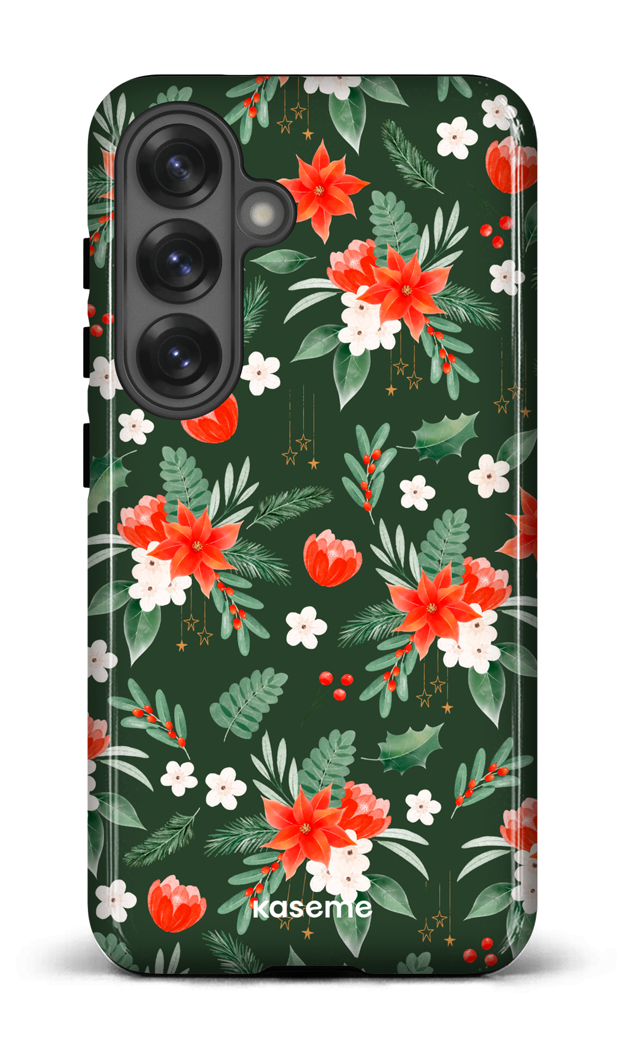 Galaxy S25 Tough (Gloss) Poinsettia -