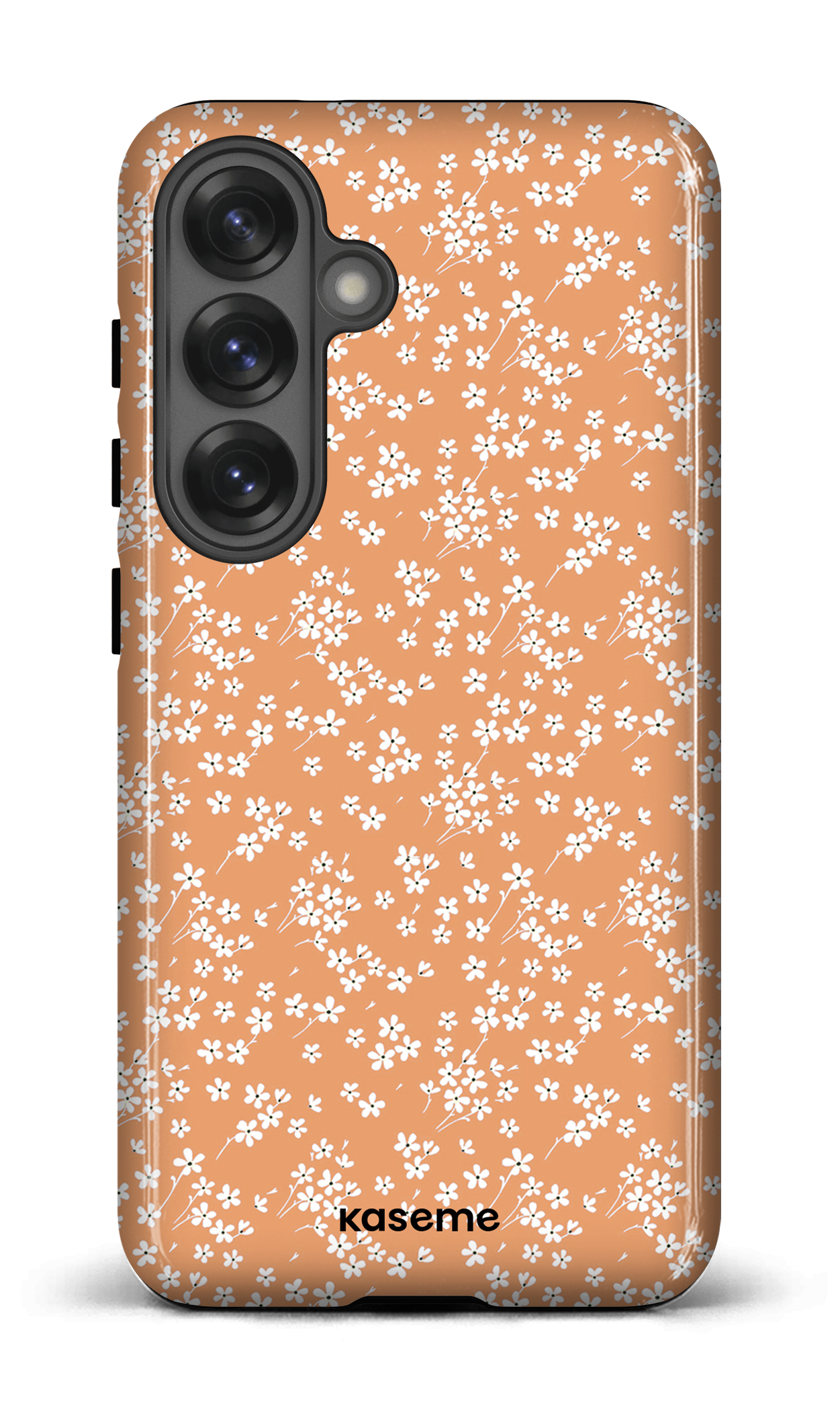 Galaxy S25 Tough (Gloss) Posy orange -