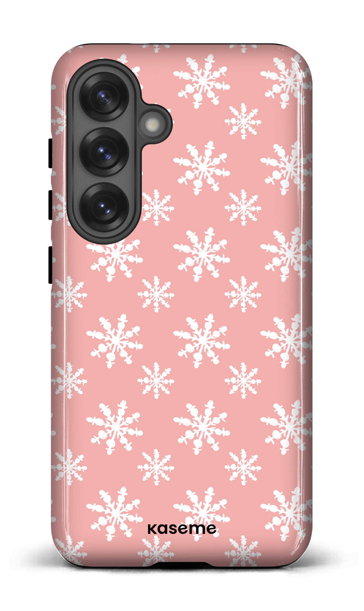 Galaxy S25 Tough (Gloss) Snowy Serenity pink -