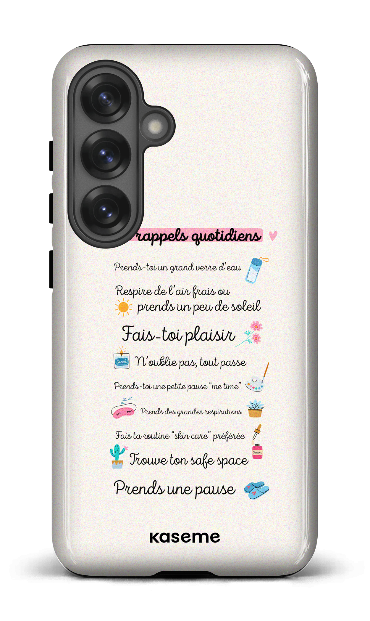 Galaxy S25 Tough (Gloss) Tes rappels quotidiens -