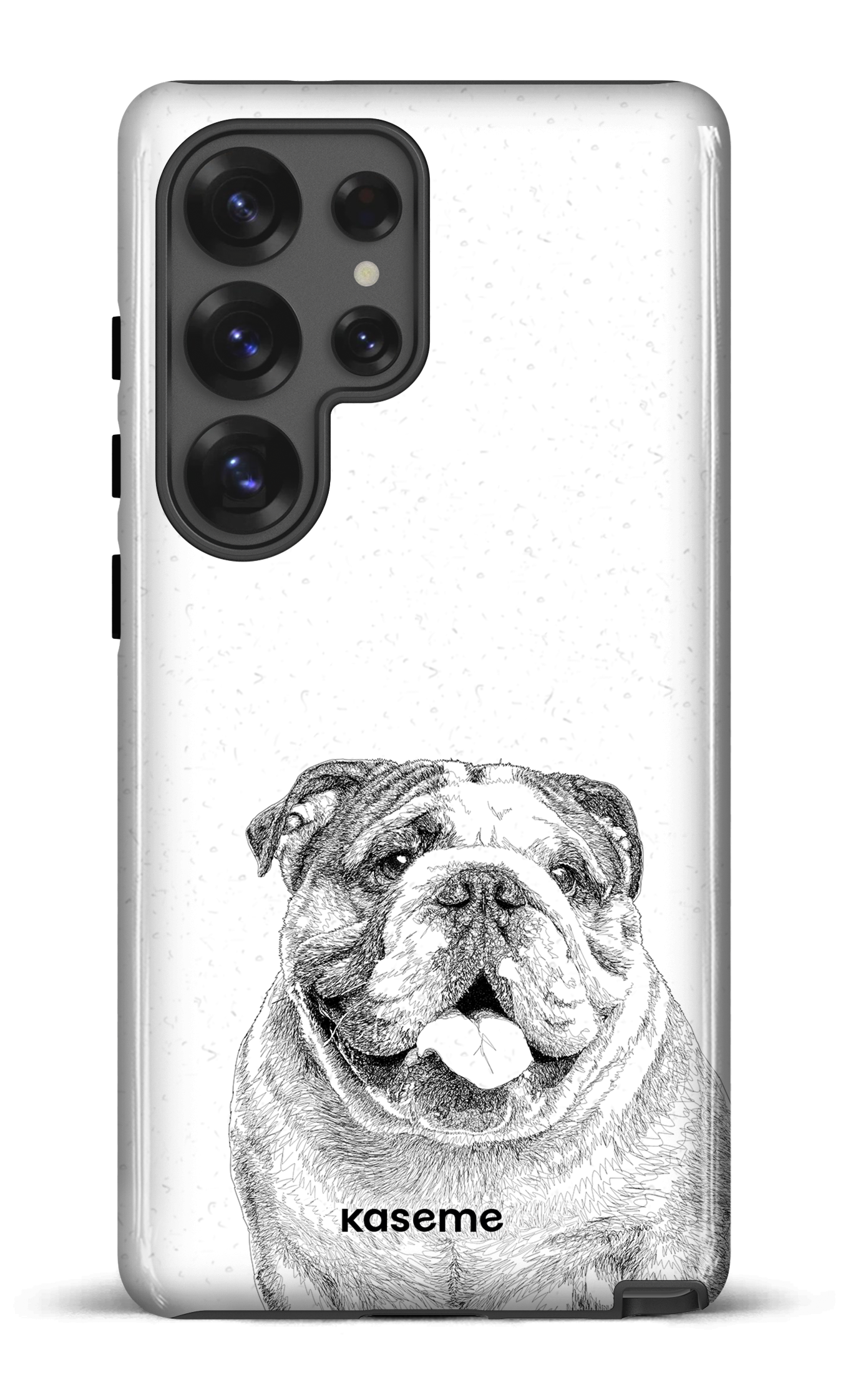 Galaxy S25 Ultra Tough (Gloss) English Bulldog -