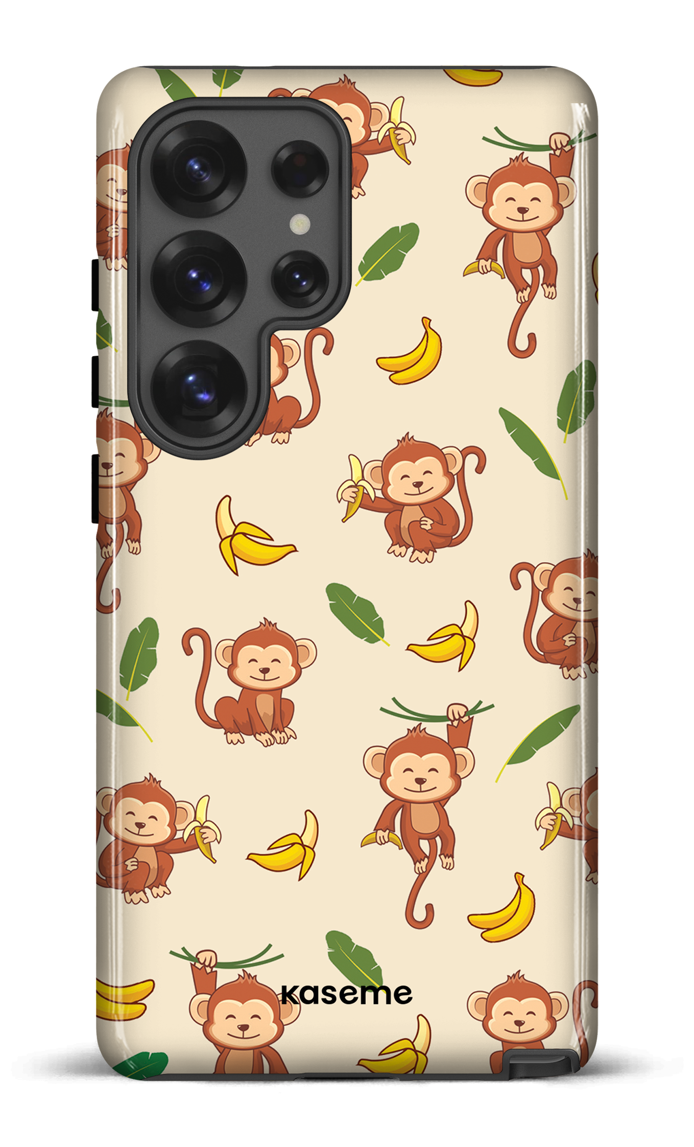 Galaxy S25 Ultra Tough (Gloss) Happy Monkey -