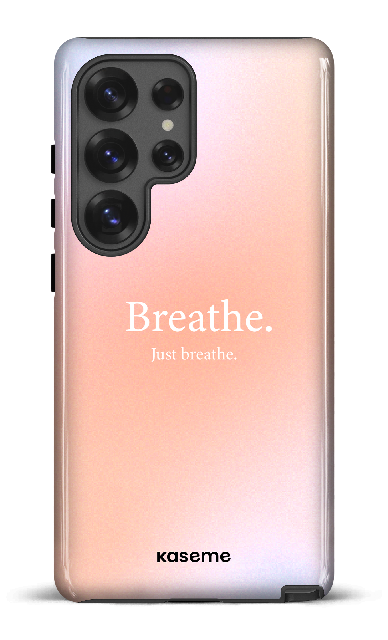 Galaxy S25 Ultra Tough (Gloss) Just breathe -