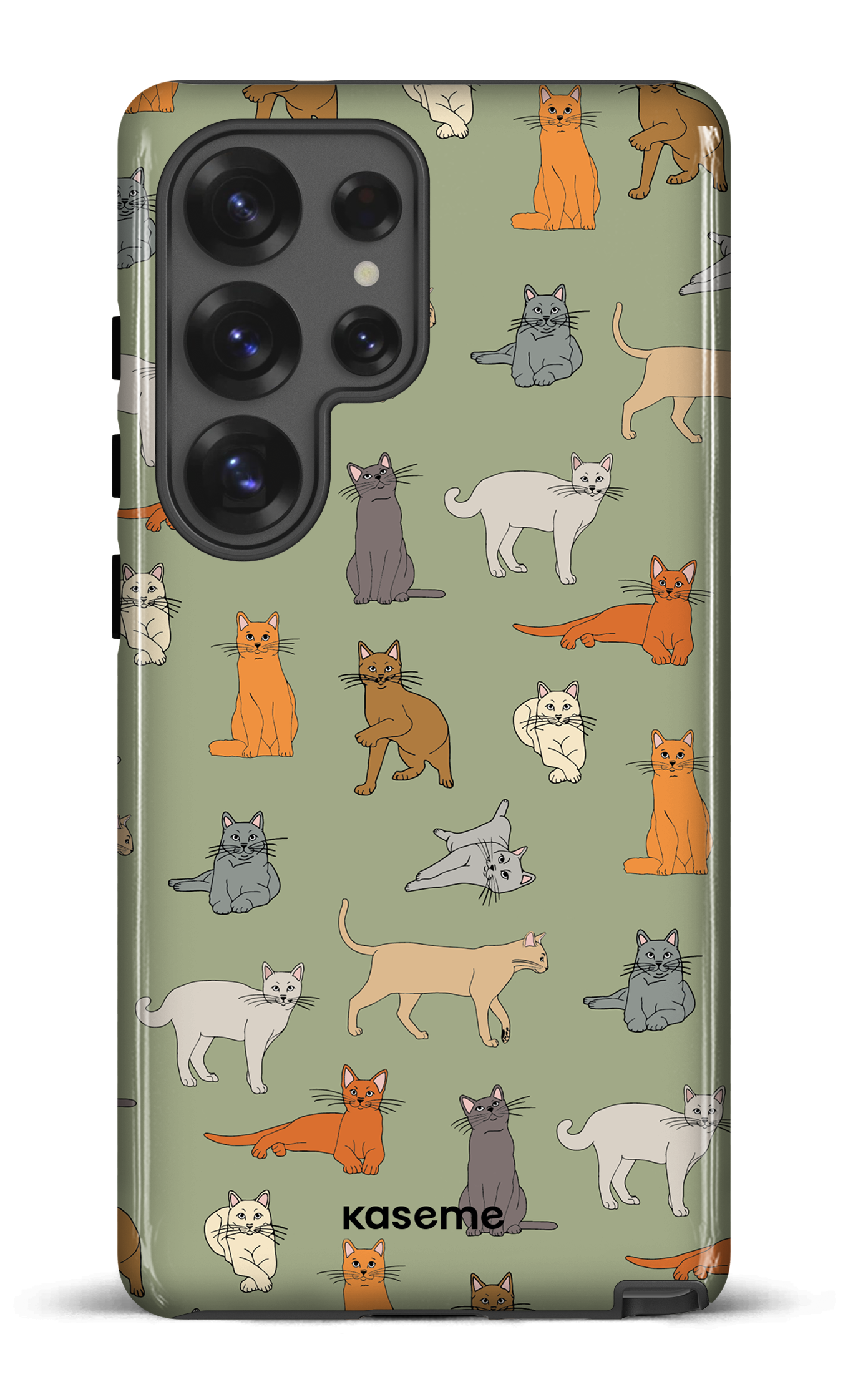 Galaxy S25 Ultra Tough (Gloss) Kitty green -