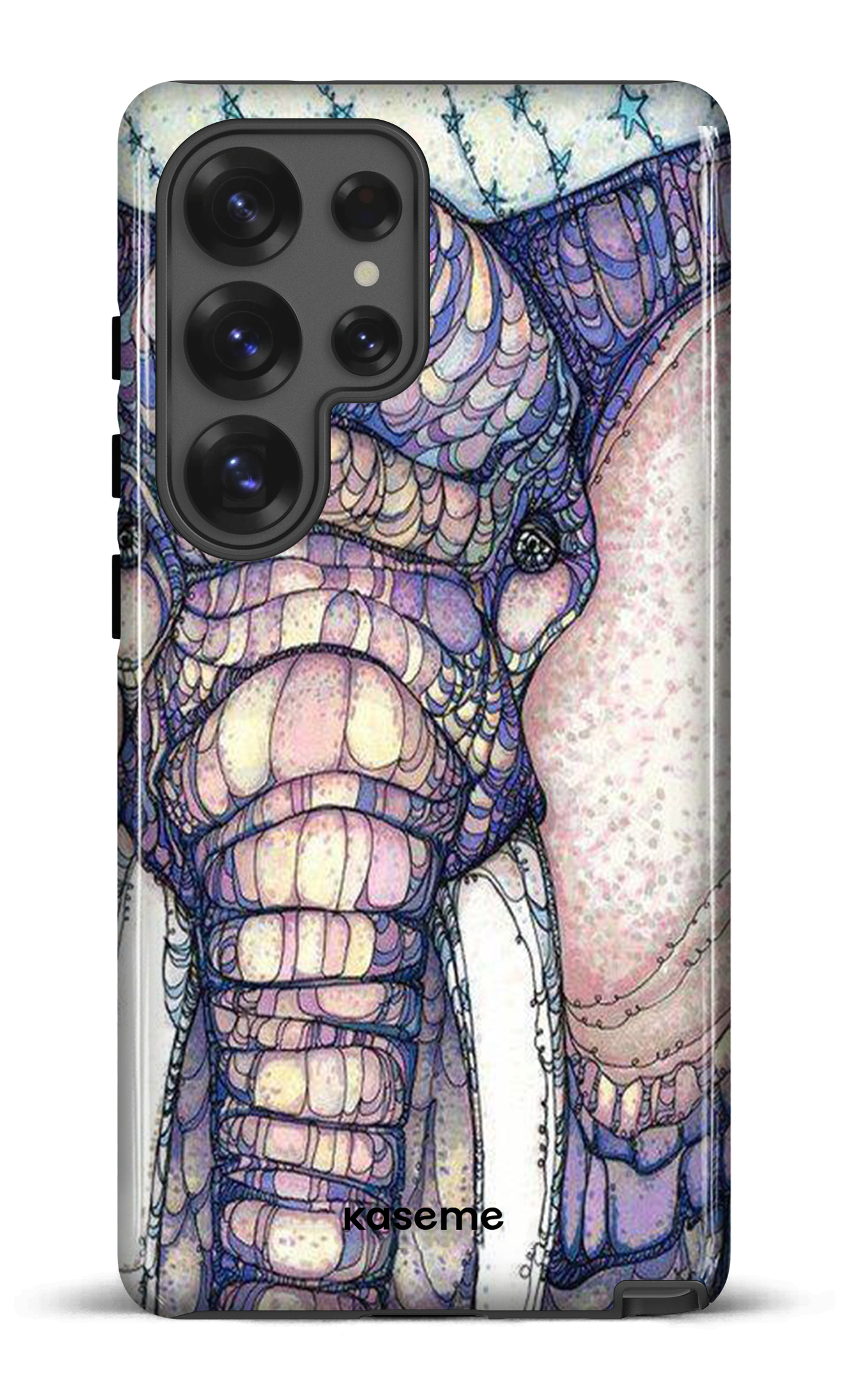 Galaxy S25 Ultra Tough (Gloss) Mosaic Elephant -