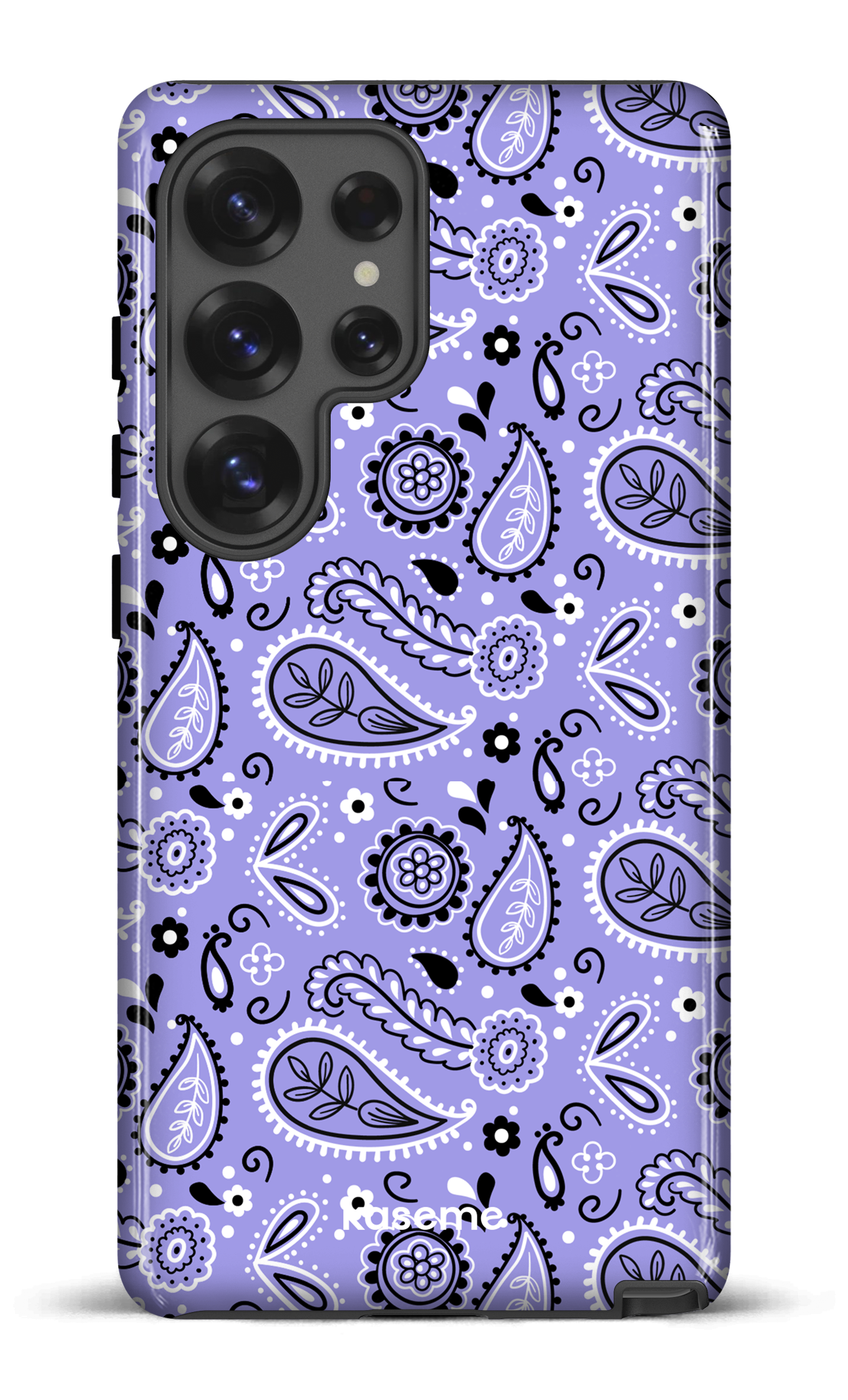 Galaxy S25 Ultra Tough (Gloss) Paisley Purple -