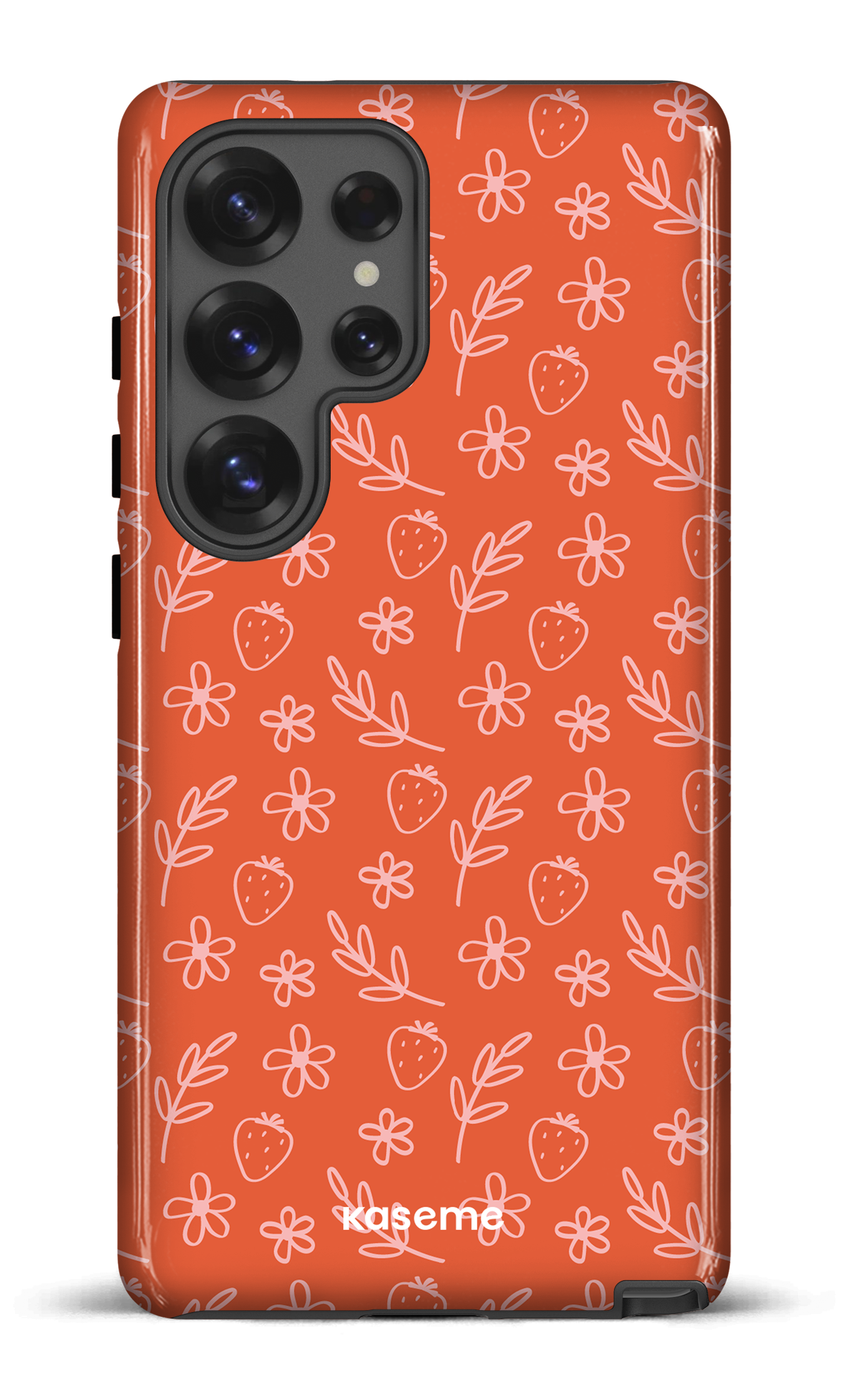 Galaxy S25 Ultra Tough (Gloss) Strawberry Summer -