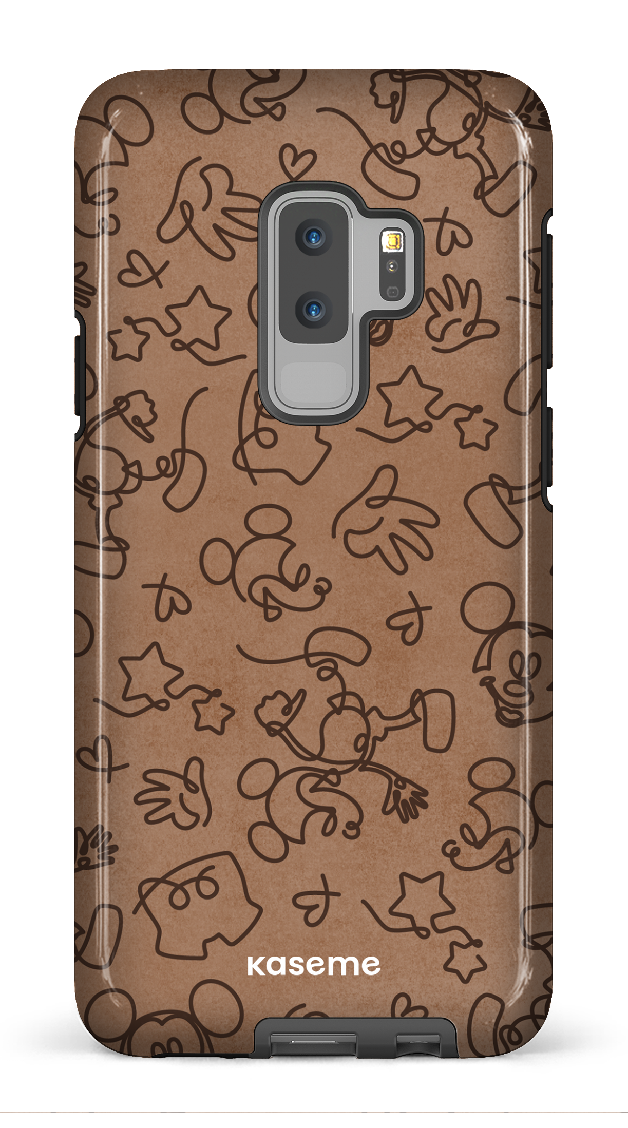 Galaxy S9 Plus Tough Doodle Mocha -