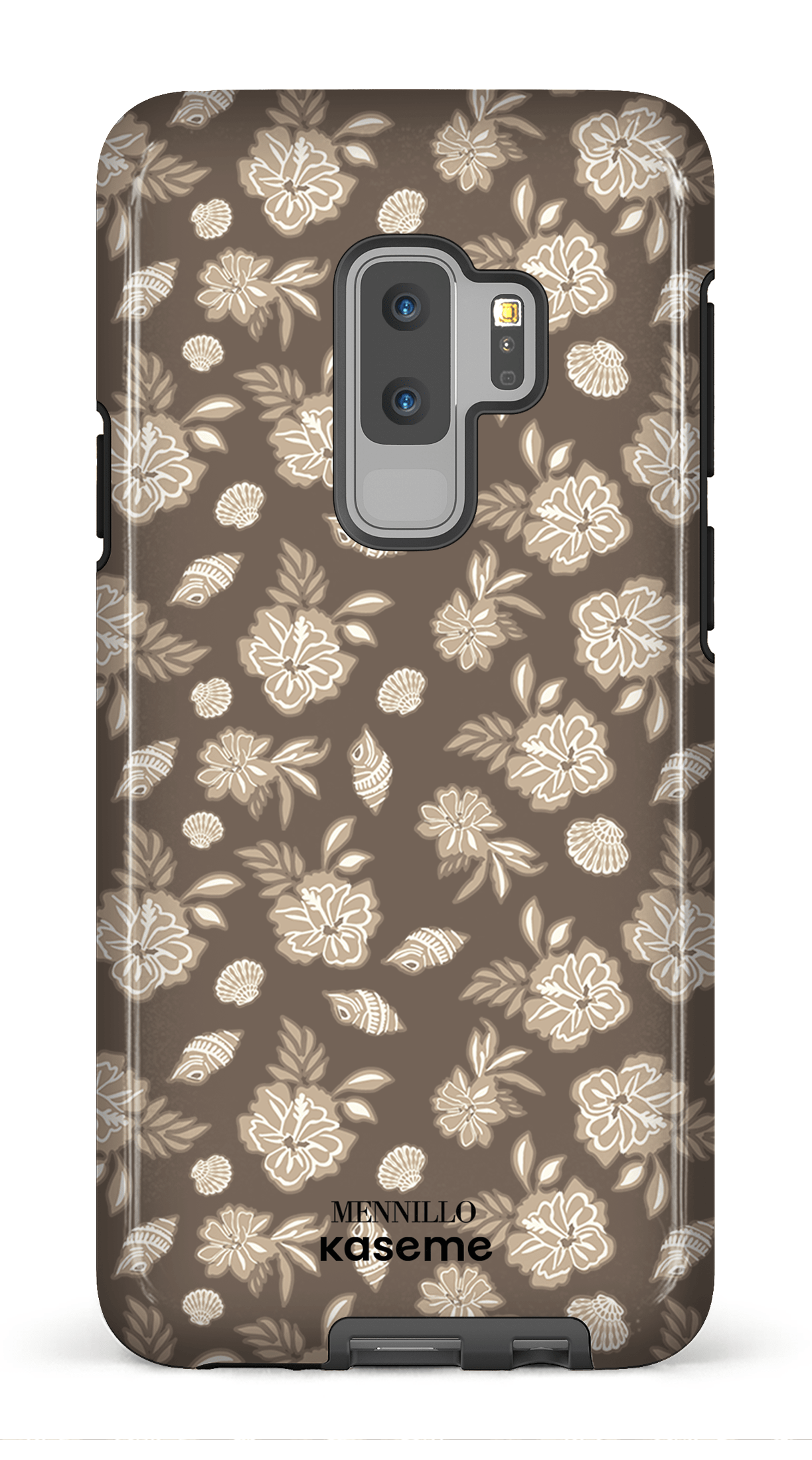 Galaxy S9 Plus Tough Floral Cream -