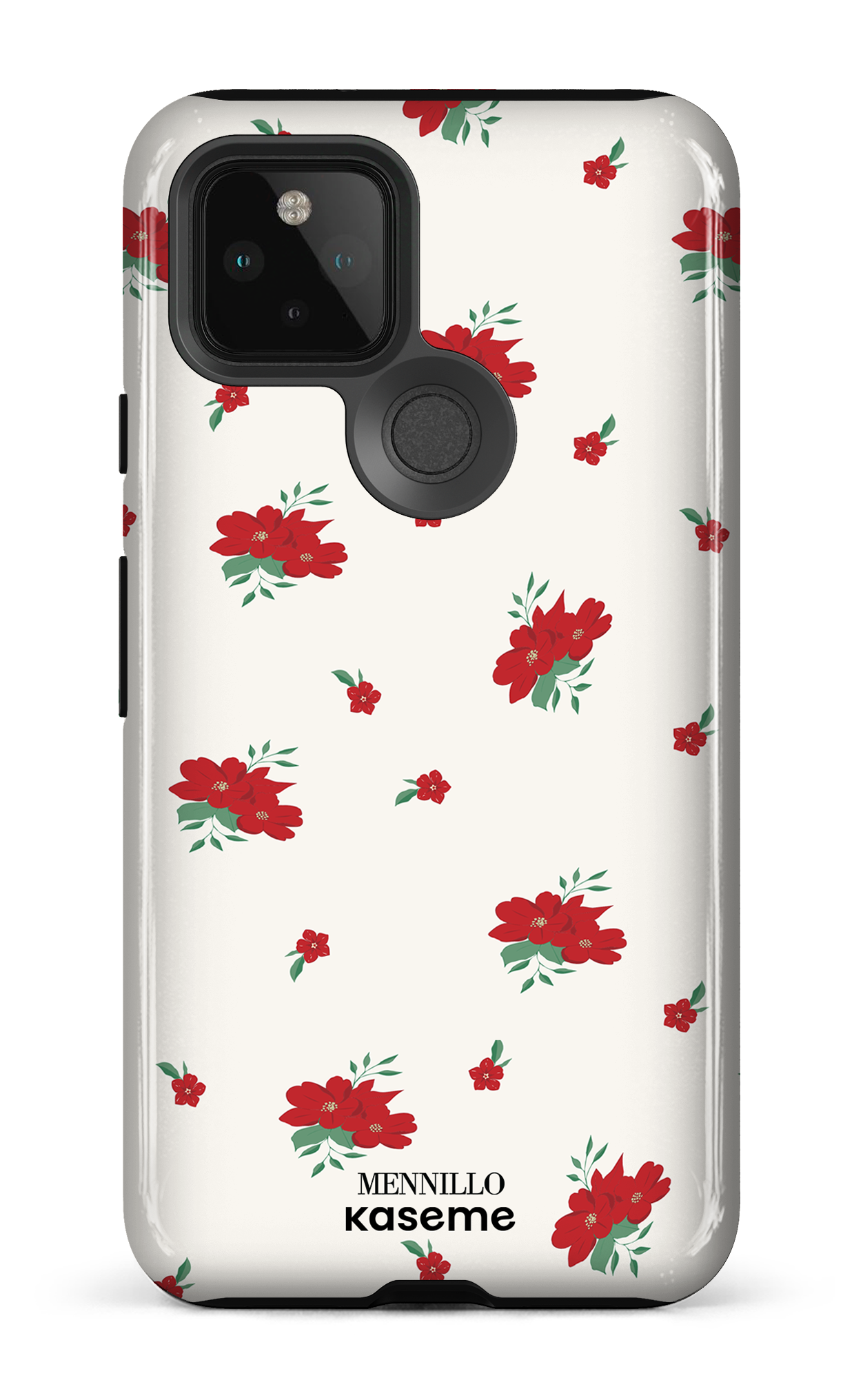 Google Pixel 5 Tough Floral White -