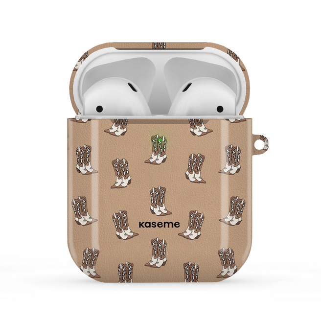 Howdy Mocha AirPods Case