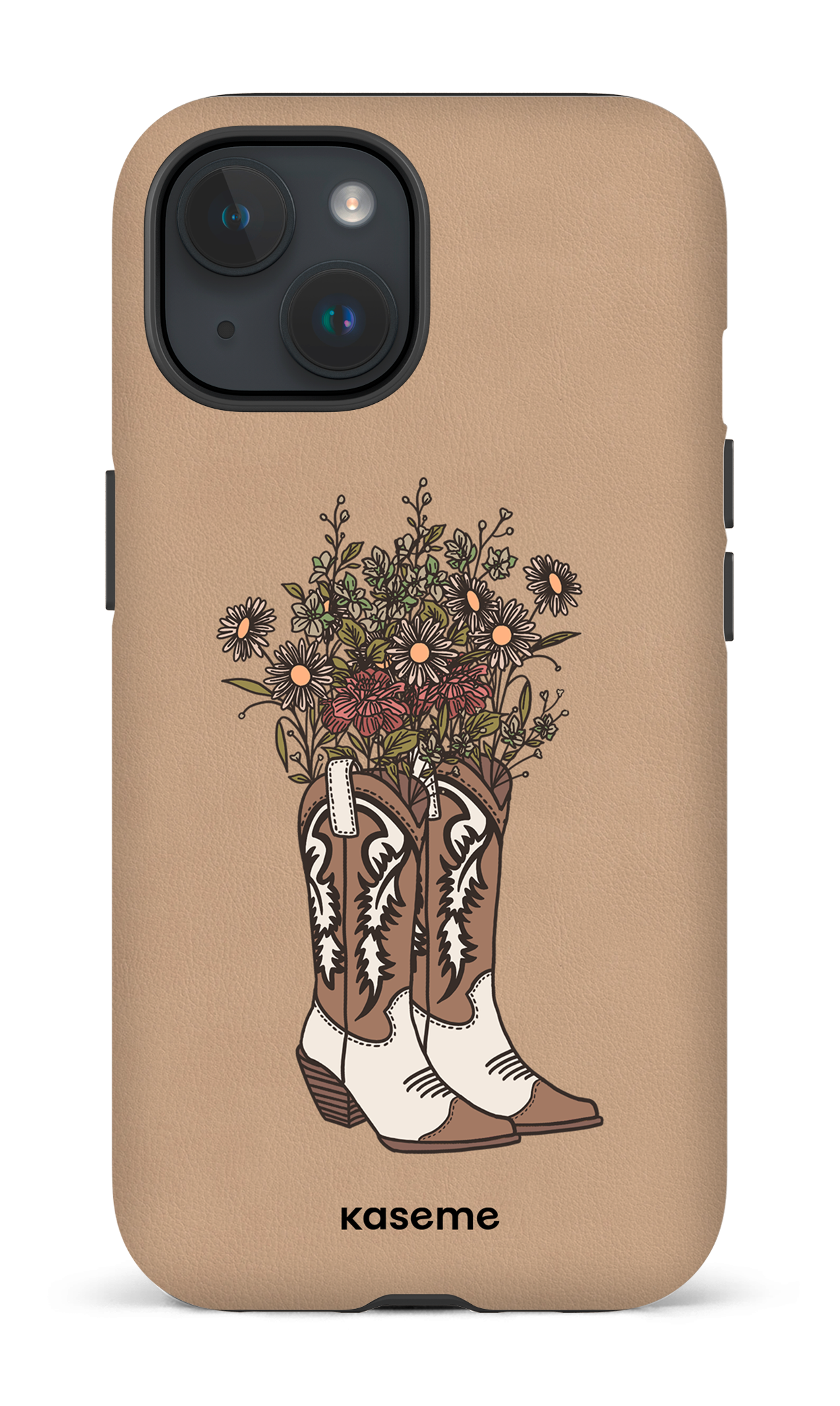 Howdy Mocha - iPhone 15 Tough (Matte)