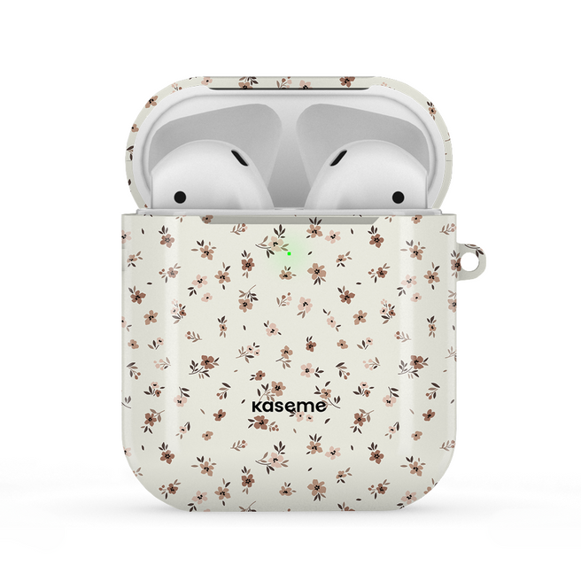 Porcelain Blossom Mousse AirPods Case