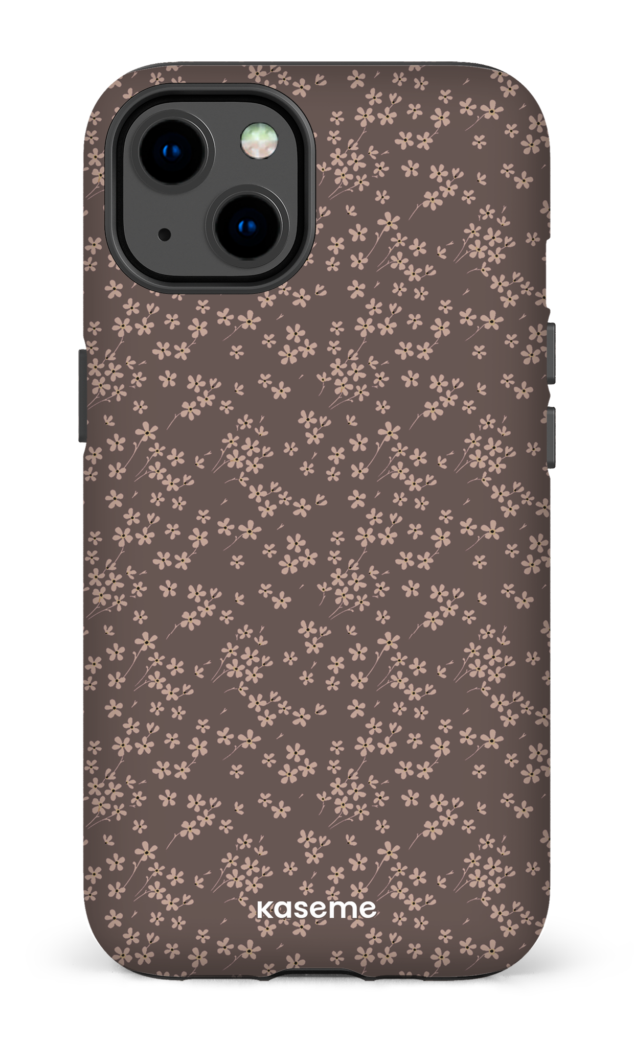 Posy Mocha - iPhone 13 Tough Matte