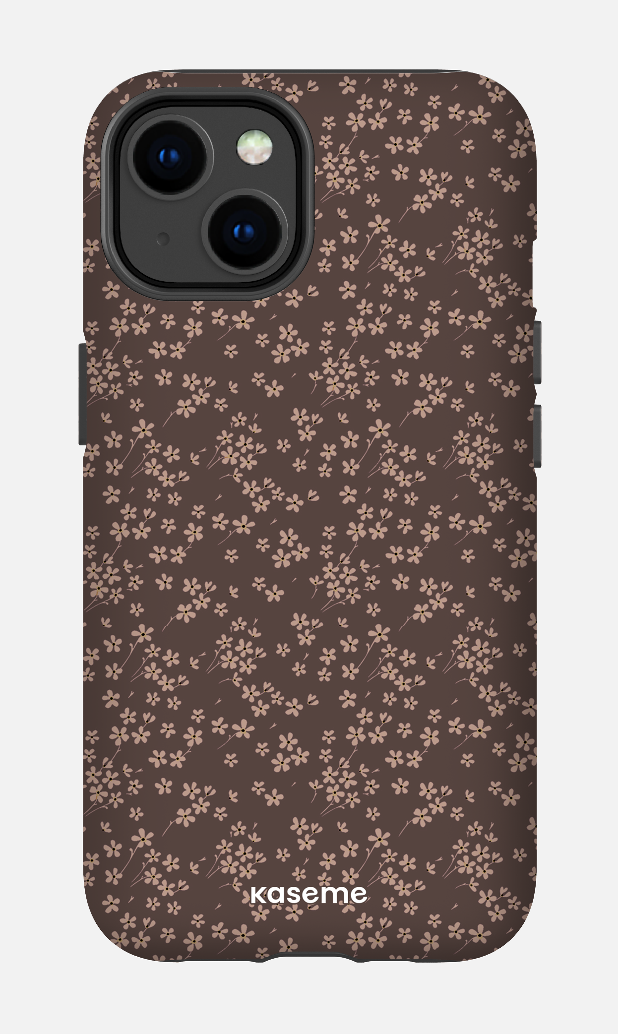 Posy Mocha - iPhone 14 Tough Matte