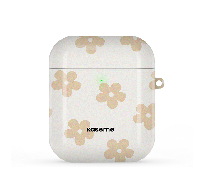 Woodstock Beige AirPods Case