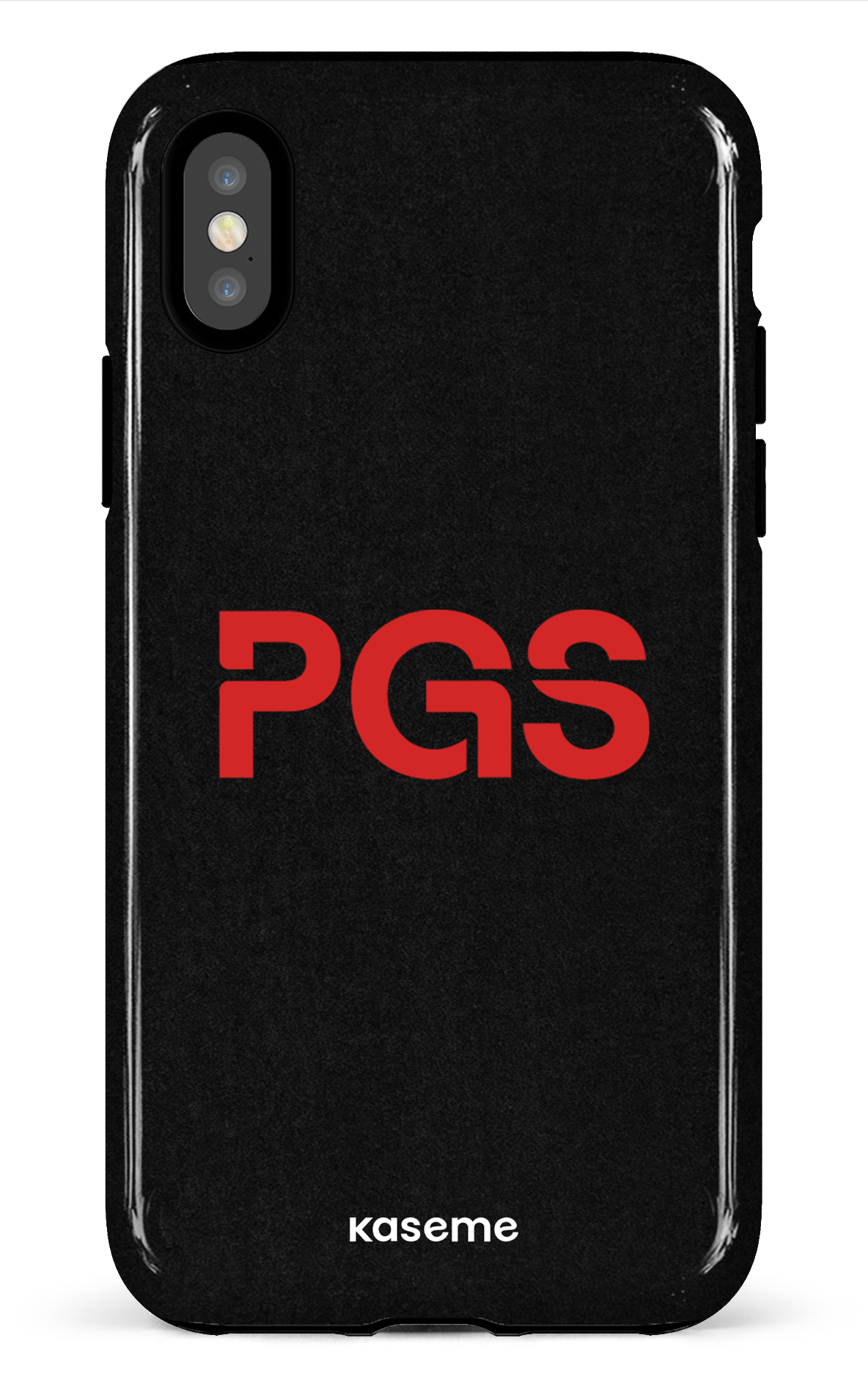 PGS Noir&Rouge - iPhone X/XS Tough