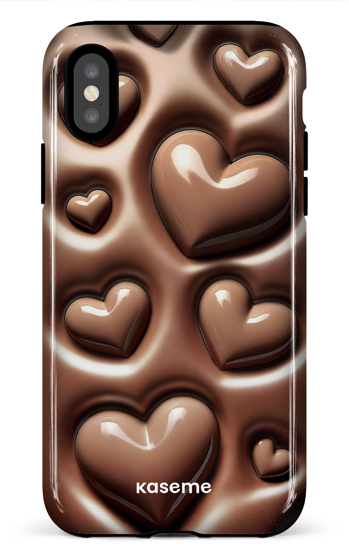 iPhone X/XS Tough Choco Kiss -