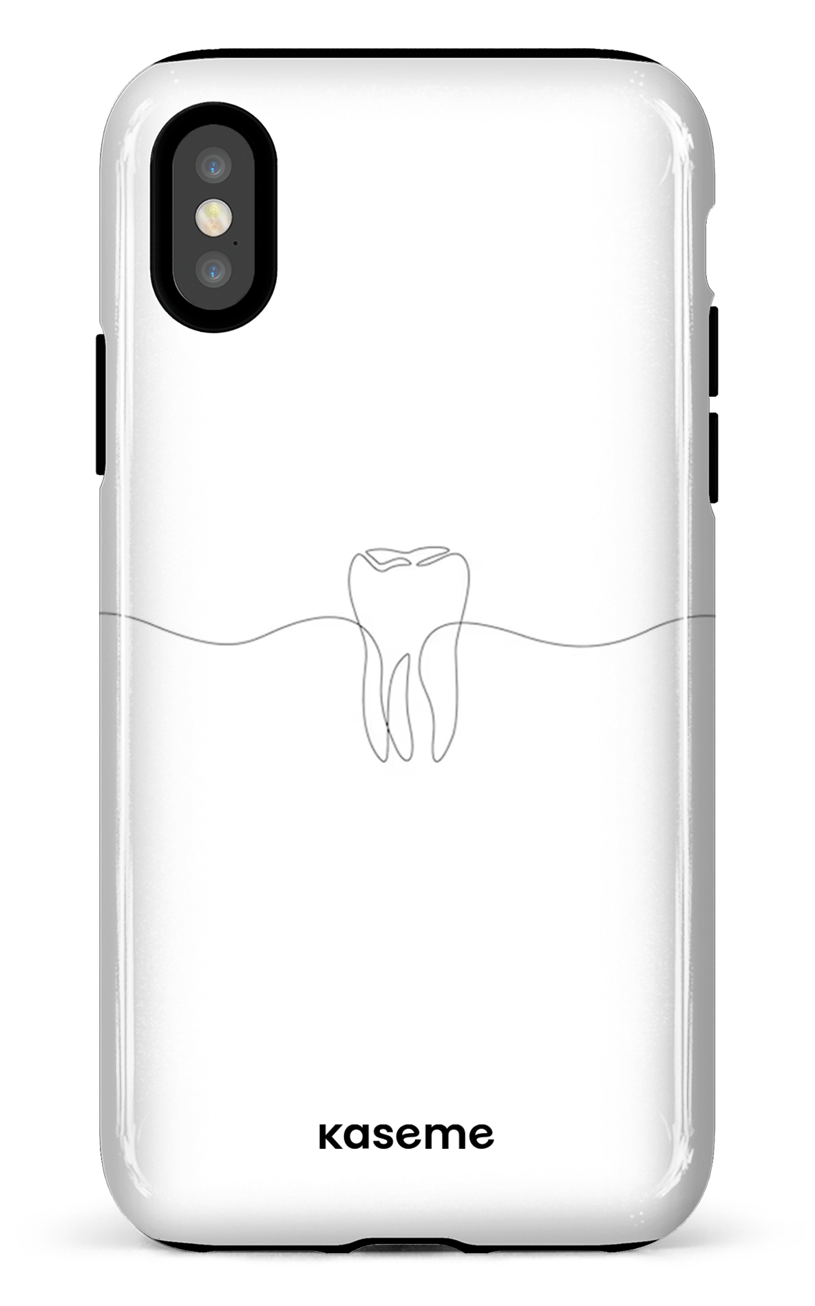 iPhone X/XS Tough MD Blanc -