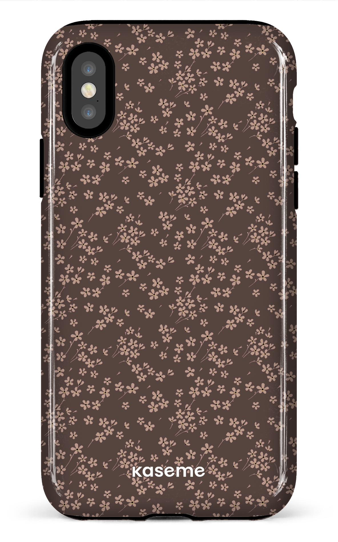 iPhone X/XS Tough Posy Mocha -