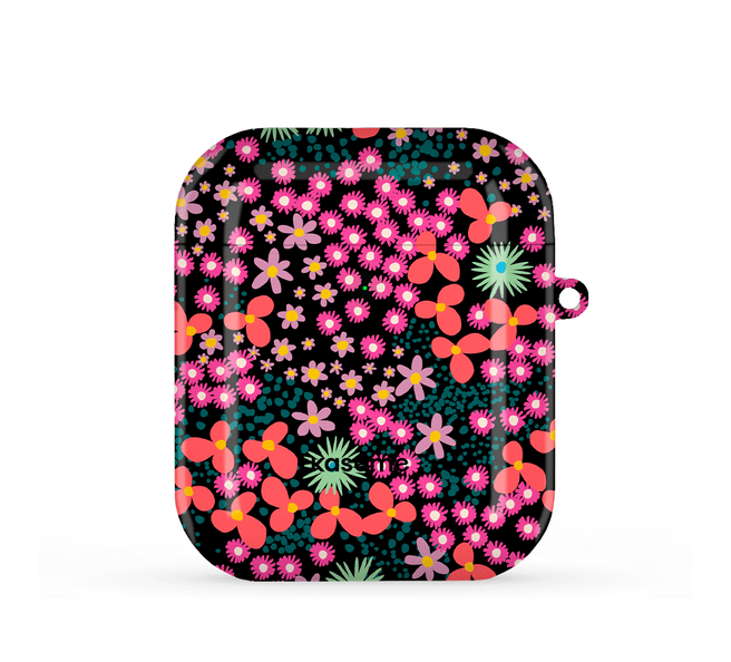 Azalea Black AirPods Case