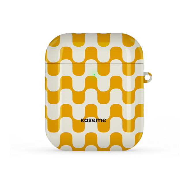 Hippy Yellow AirPods Case