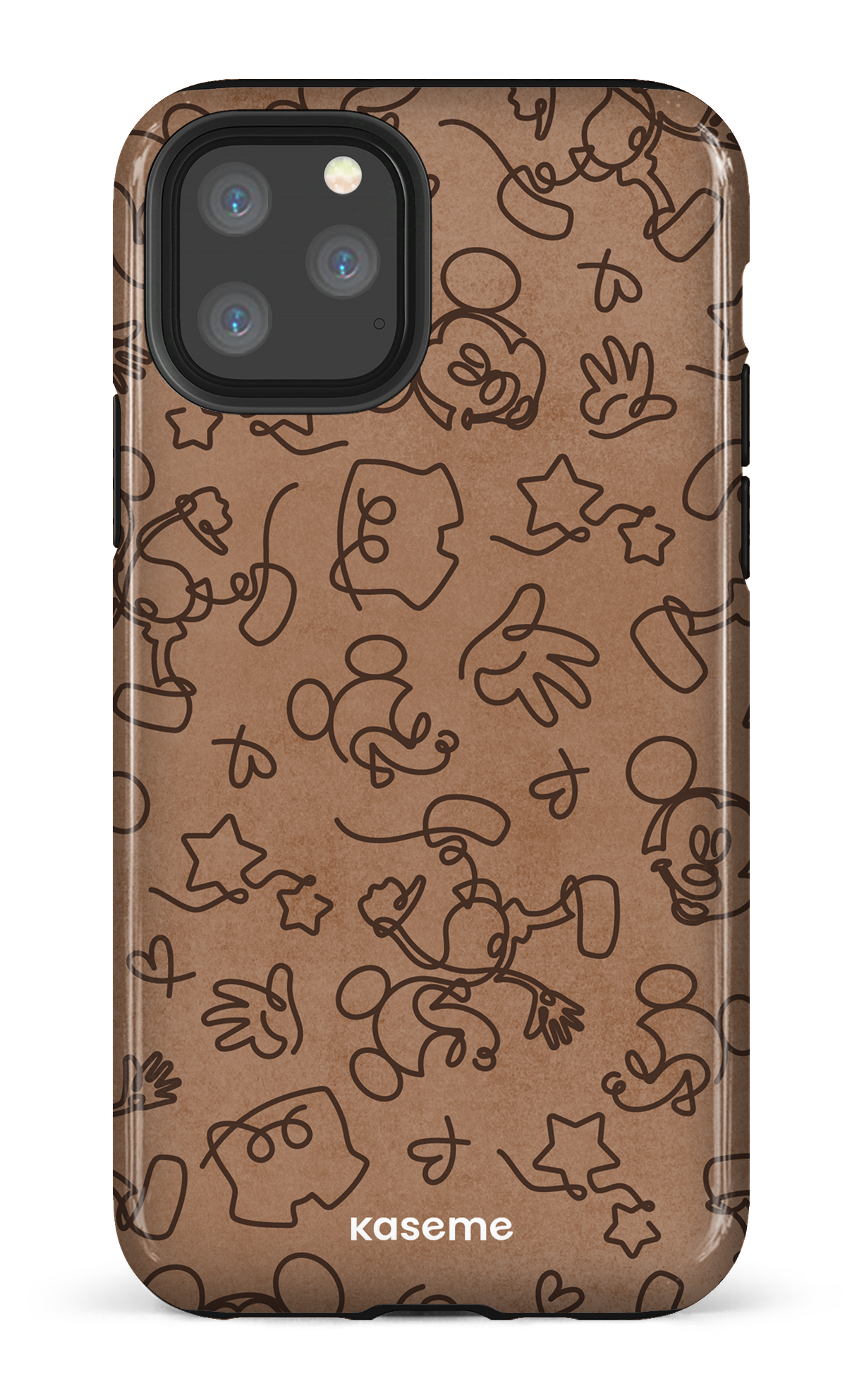 iPhone 11 Pro Tough Doodle Mocha -