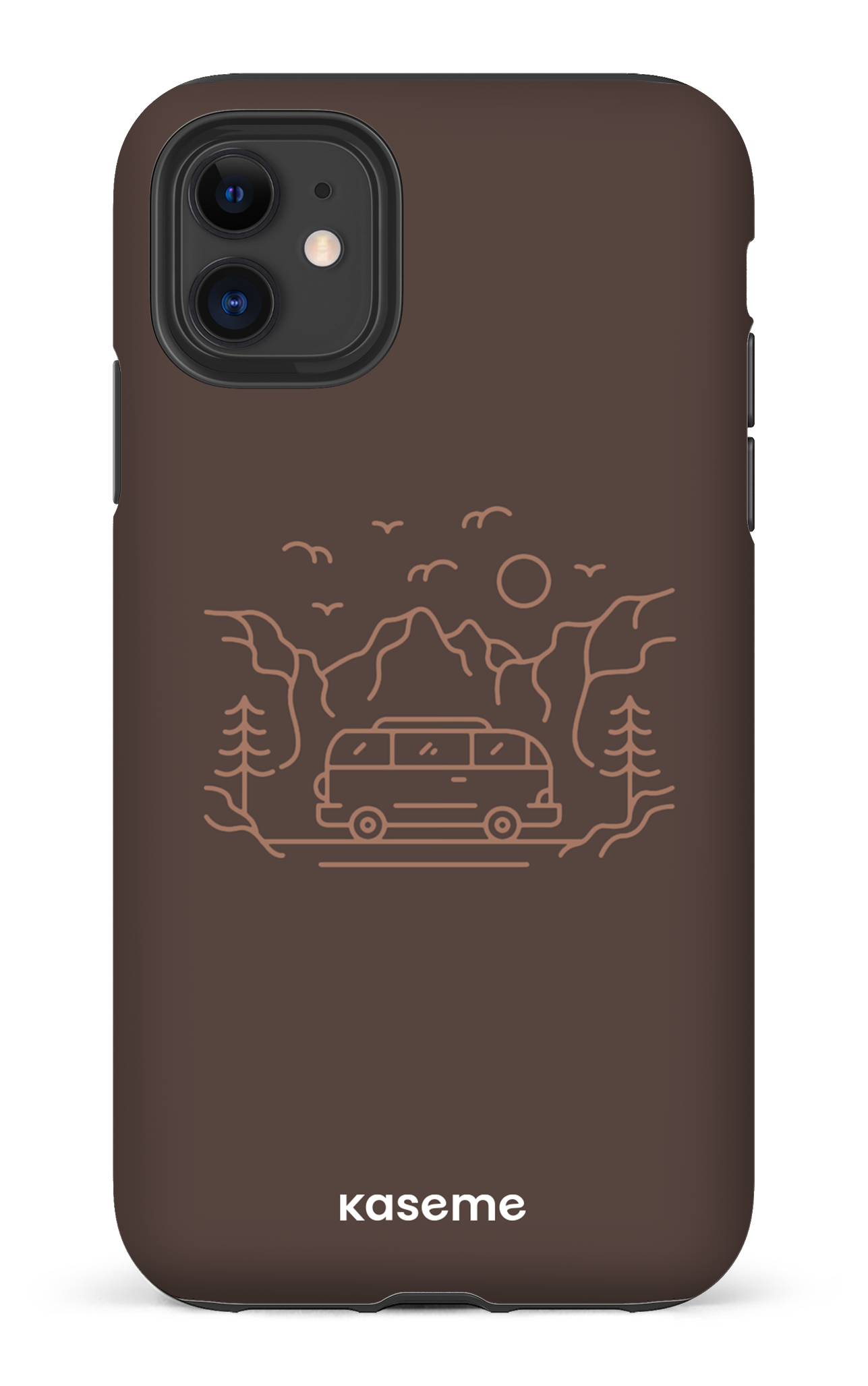 iPhone 11 Tough Matte Camp Life Mocha -